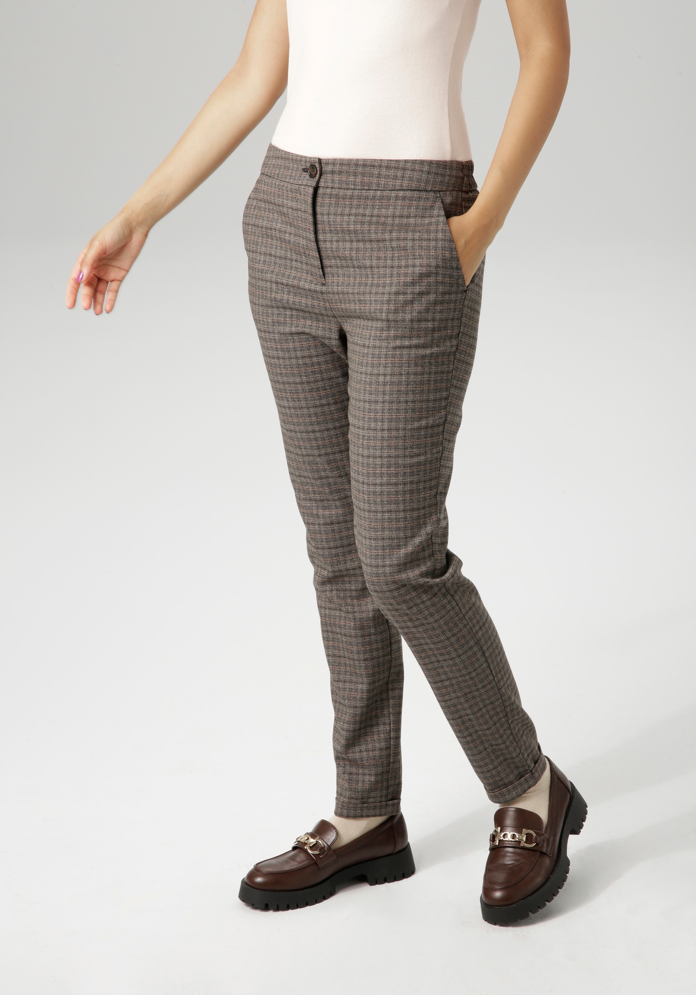 Aniston CASUAL Webhose, im dezenten Karo-Dessin - NEUE KOLLEKTION günstig online kaufen