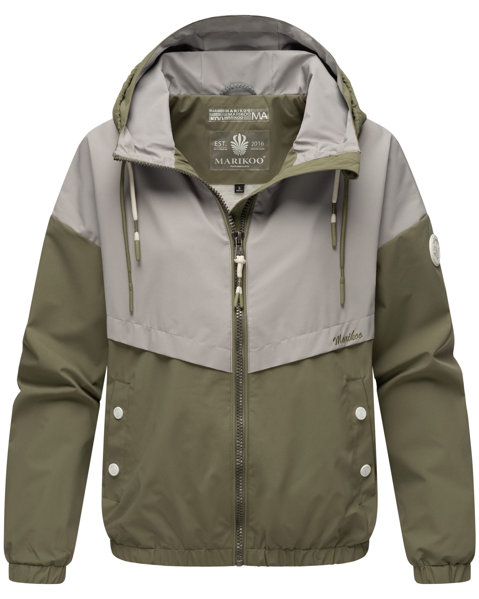 Marikoo Outdoorjacke »Liubkaa«, mit Kapuze, mit Kapuze