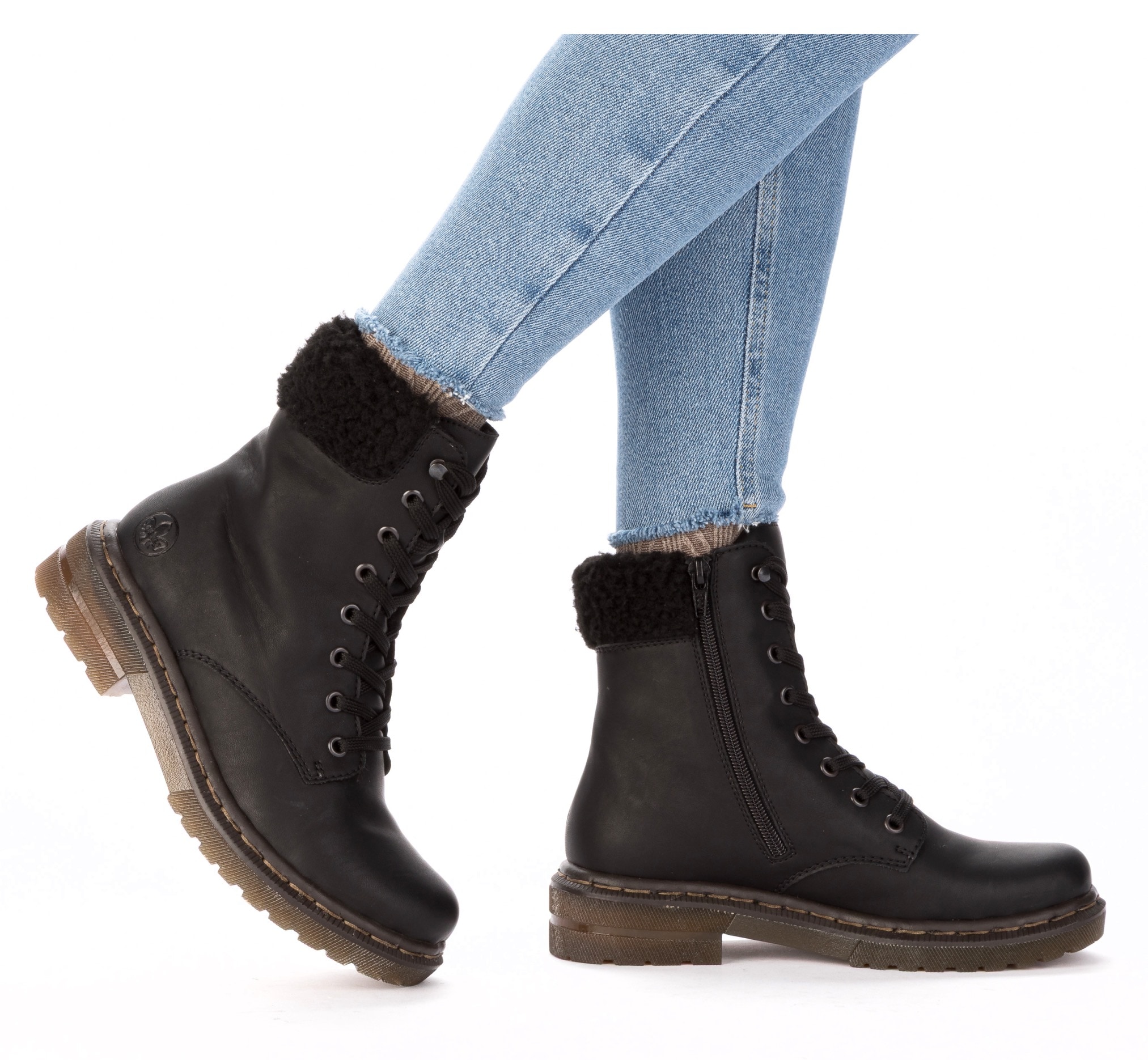 Rieker Winterstiefelette, mit Innenreißverschluss
