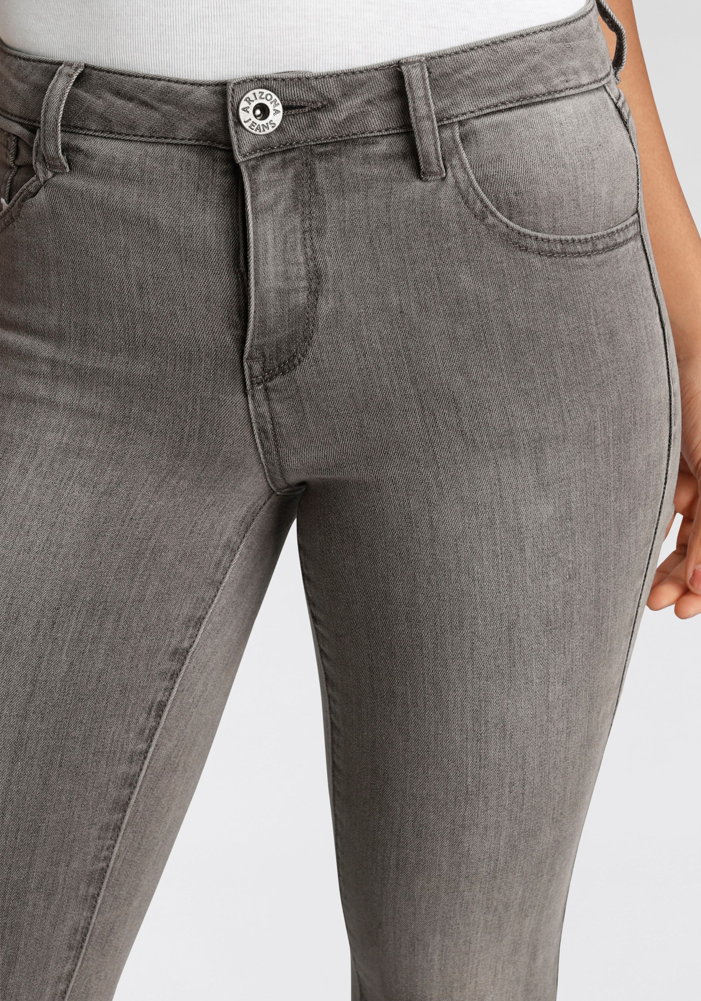 Waist Arizona Skinny-fit-Jeans bestellen Mid BAUR | »Ultra-Stretch«,