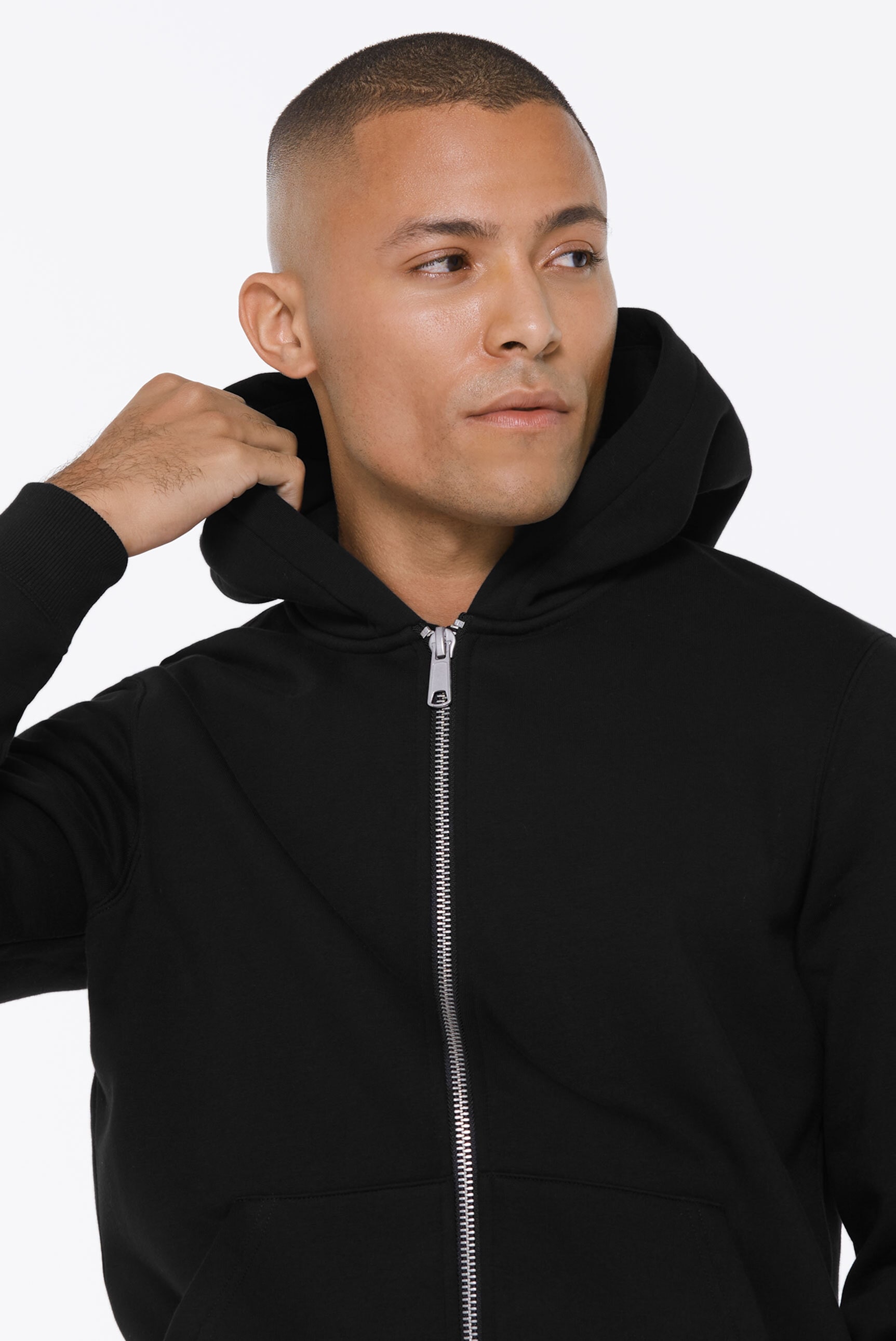 Harlem Soul Kapuzensweatjacke, mit Baumwolle