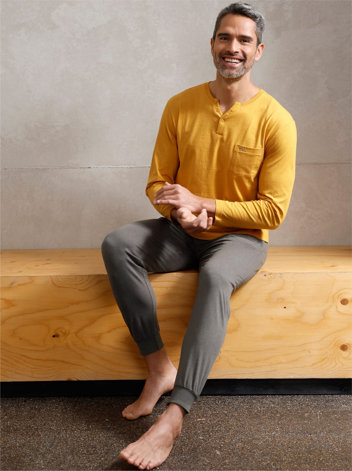 wäschepur Pyjamaoberteil "Schlafanzug-Shirt", 1 Stk. günstig online kaufen