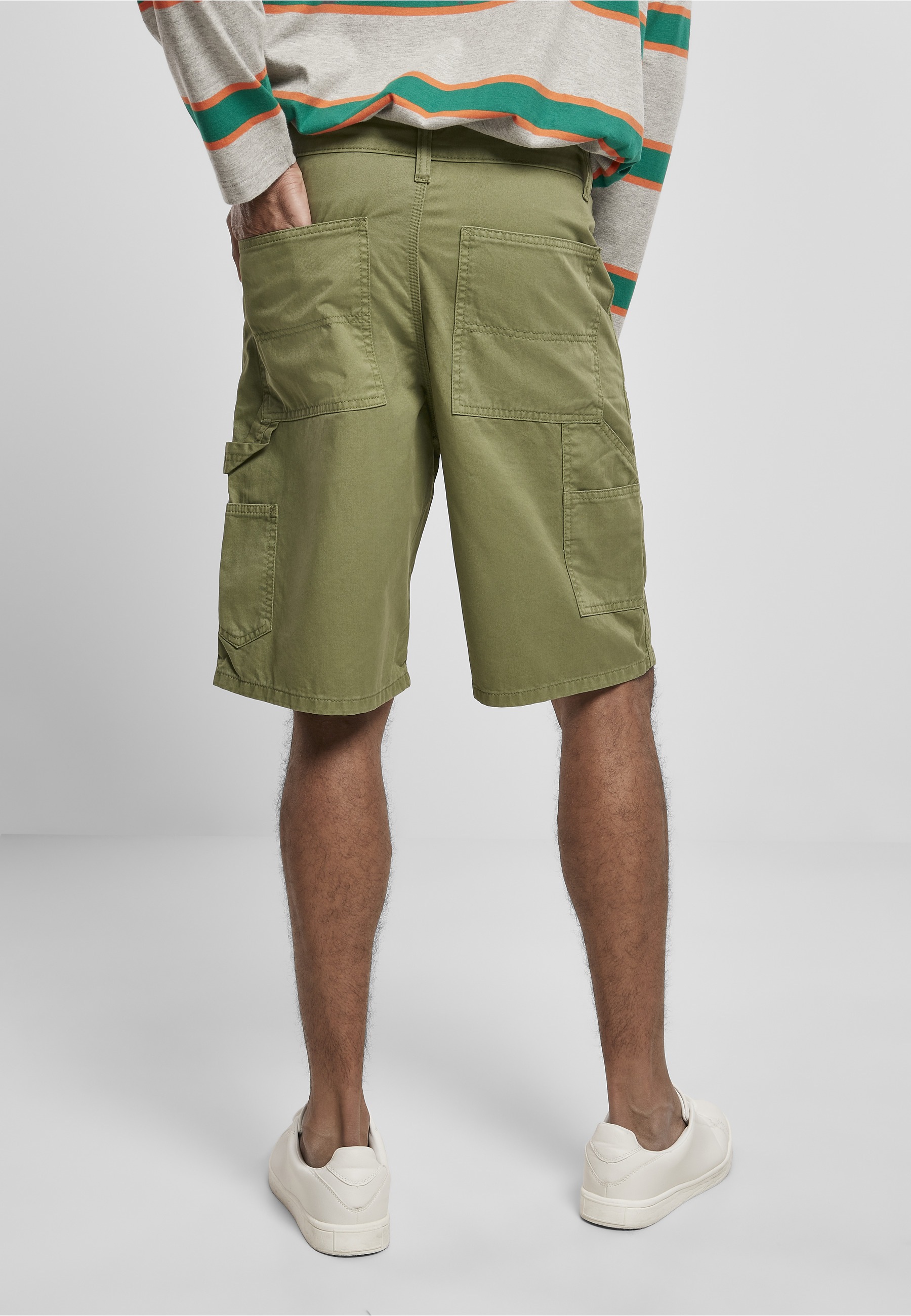 URBAN CLASSICS Stoffhose »Urban Classics Herren Carpenter Shorts«