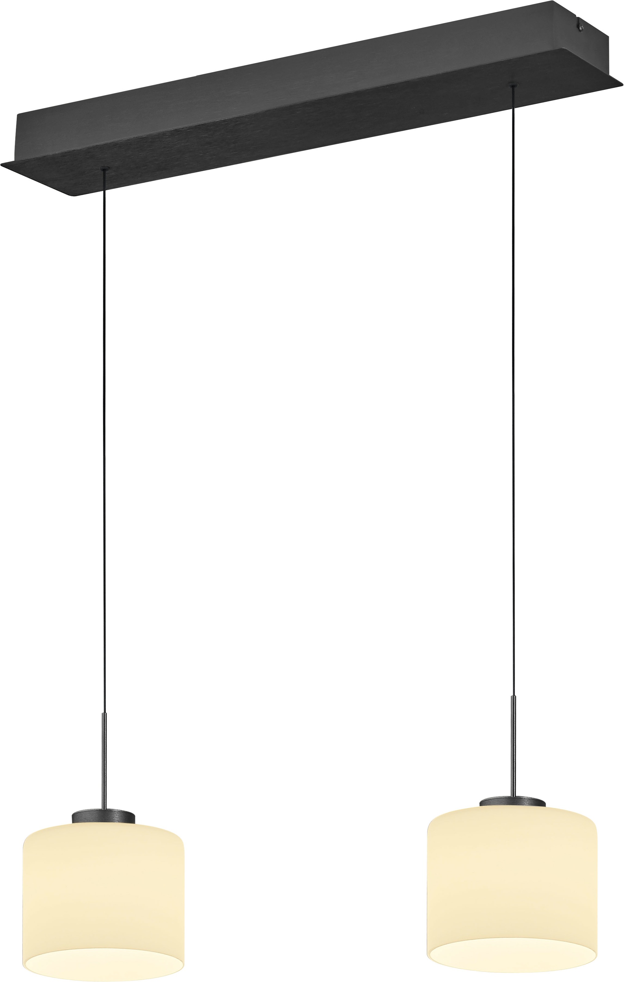 HELL höllisch gutes Licht LED Pendelleuchte »ABBY« LED-Modul 1 Stk. Warmweiß B-Link Fernbedienung,  Stufenlos höhenverstellbar