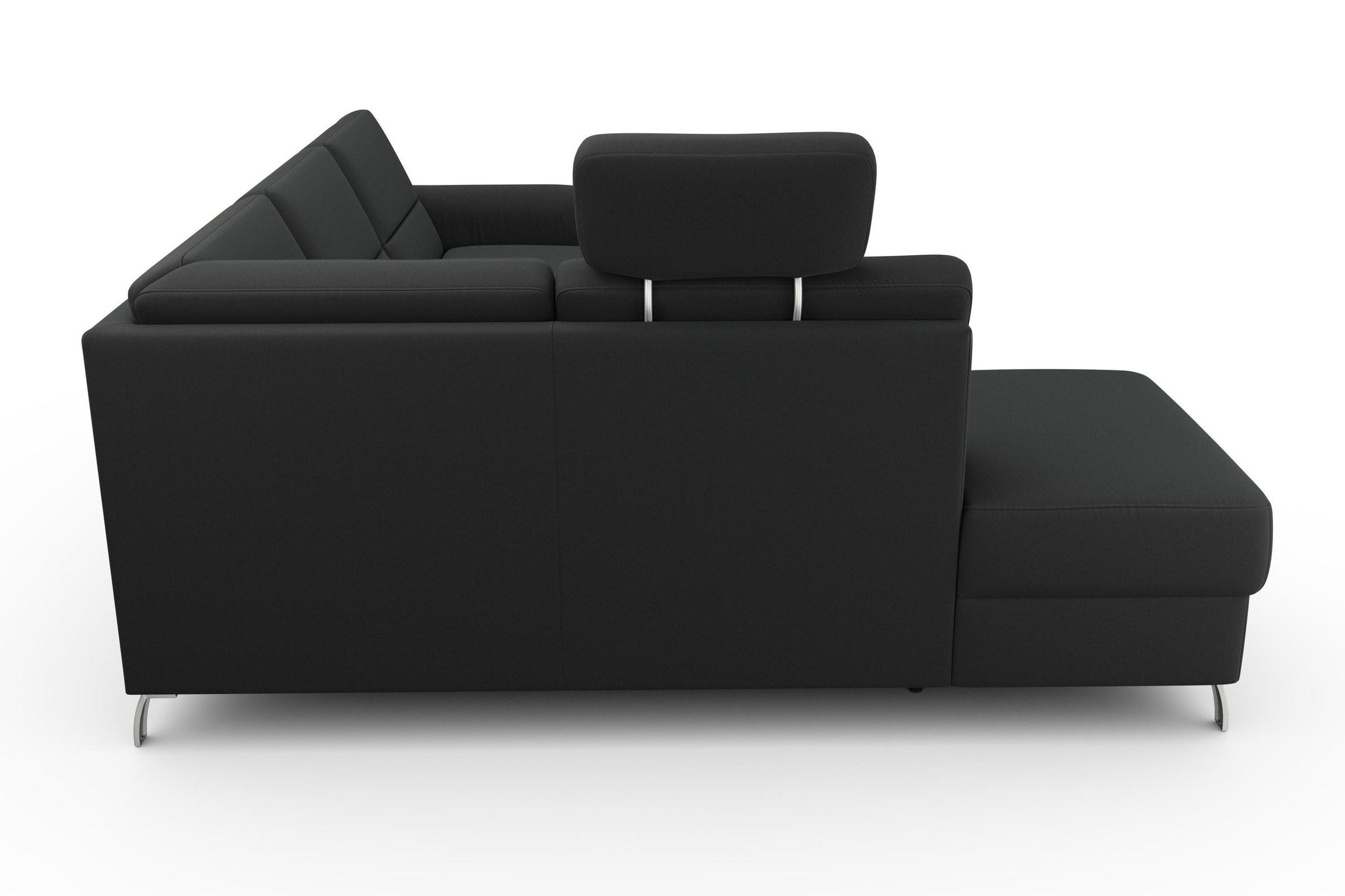 sit&more Ecksofa »Palmera L-Form«, Federkern, wahlweise mit Bettfunktion und mit/ohne Stauraum