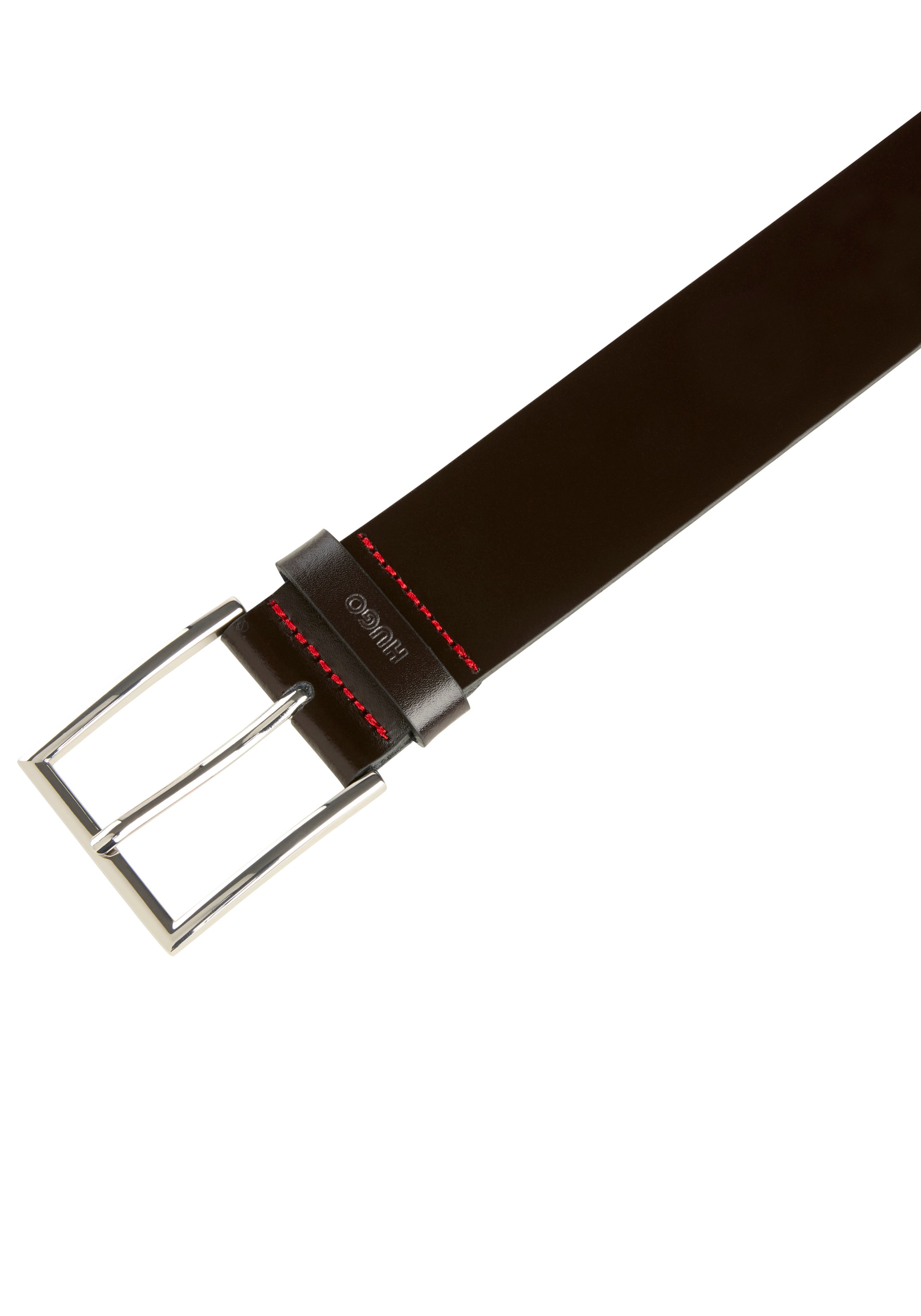 HUGO Ledergürtel "Giaspo Sz40", mit Logo-Schlaufe günstig online kaufen