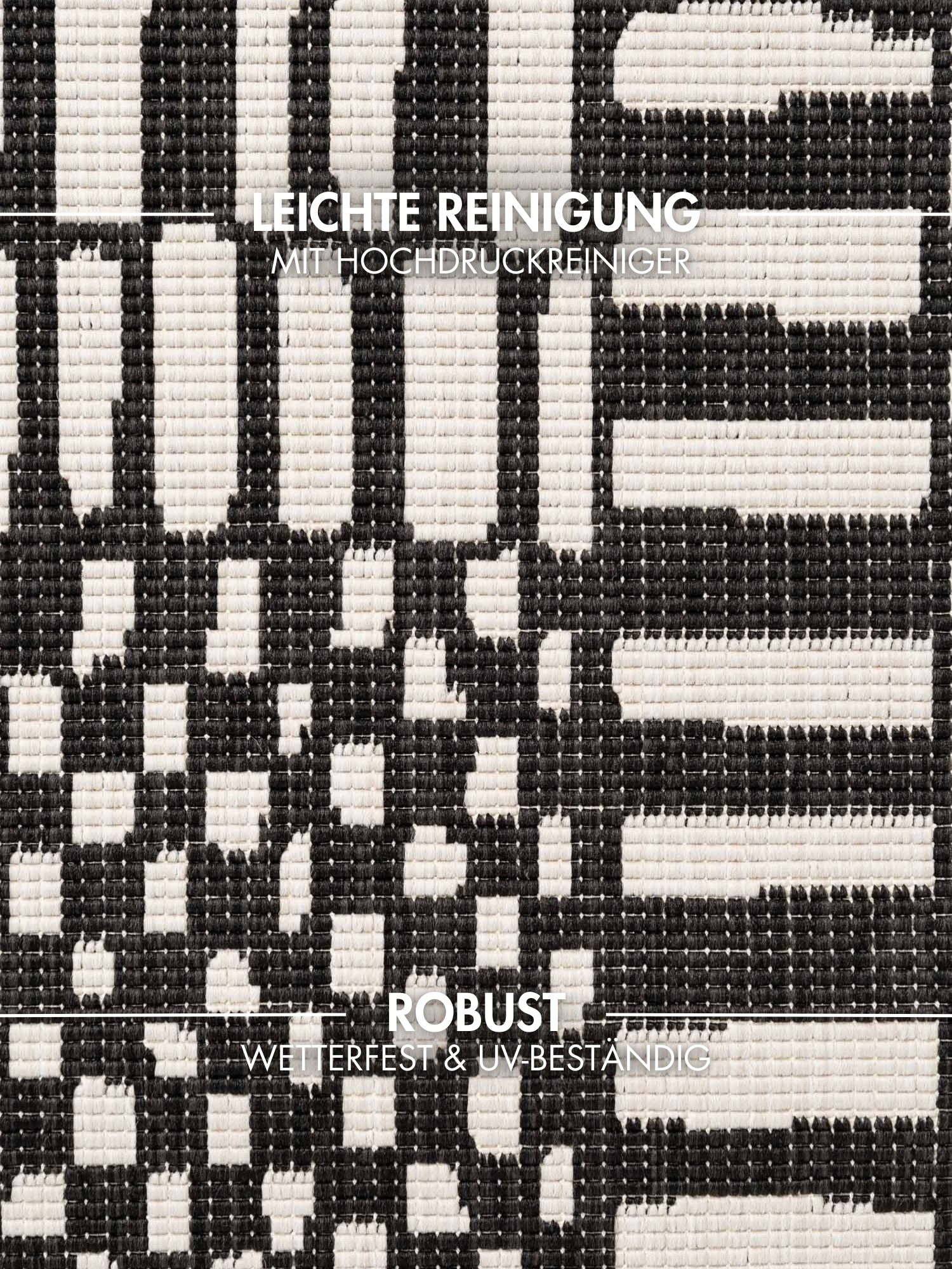 Ted Baker Teppich »Barkham« rechteckig 8 mm Höhe Designteppich, Wetterfest, Pflegeleicht, Modern, Wohnzimmer, Terrasse