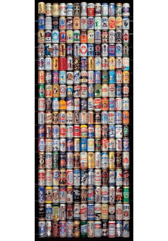 Papermoon Fototapetas »American Beer Cans - Türt...