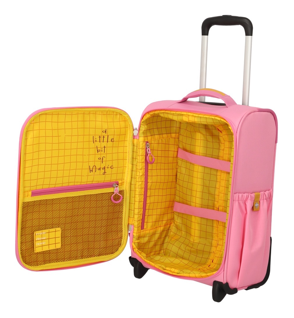 travelite Kinderkoffer »MINIMOVER 2w«, (1 St.), 2 St. Rollen, Kindertrolley Aufsteckfunktion