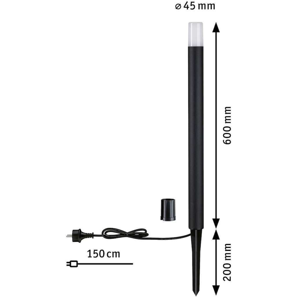 Paulmann LED Pollerleuchte »Flarea«, 1 flammig-flammig