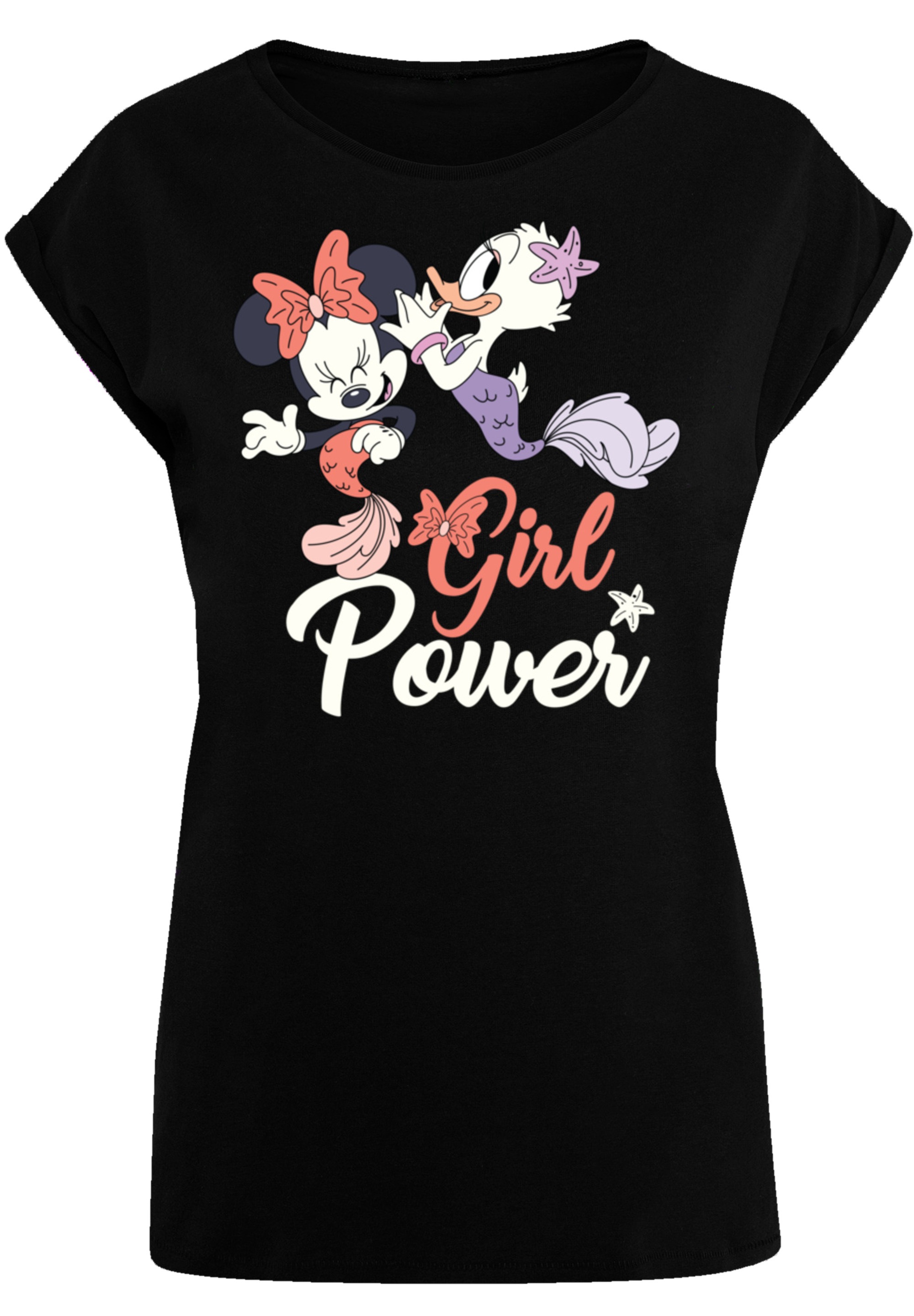 F4NT4STIC T-Shirt »Disney Minnie Maus & Daisy Girl Power«, Premium Qualität