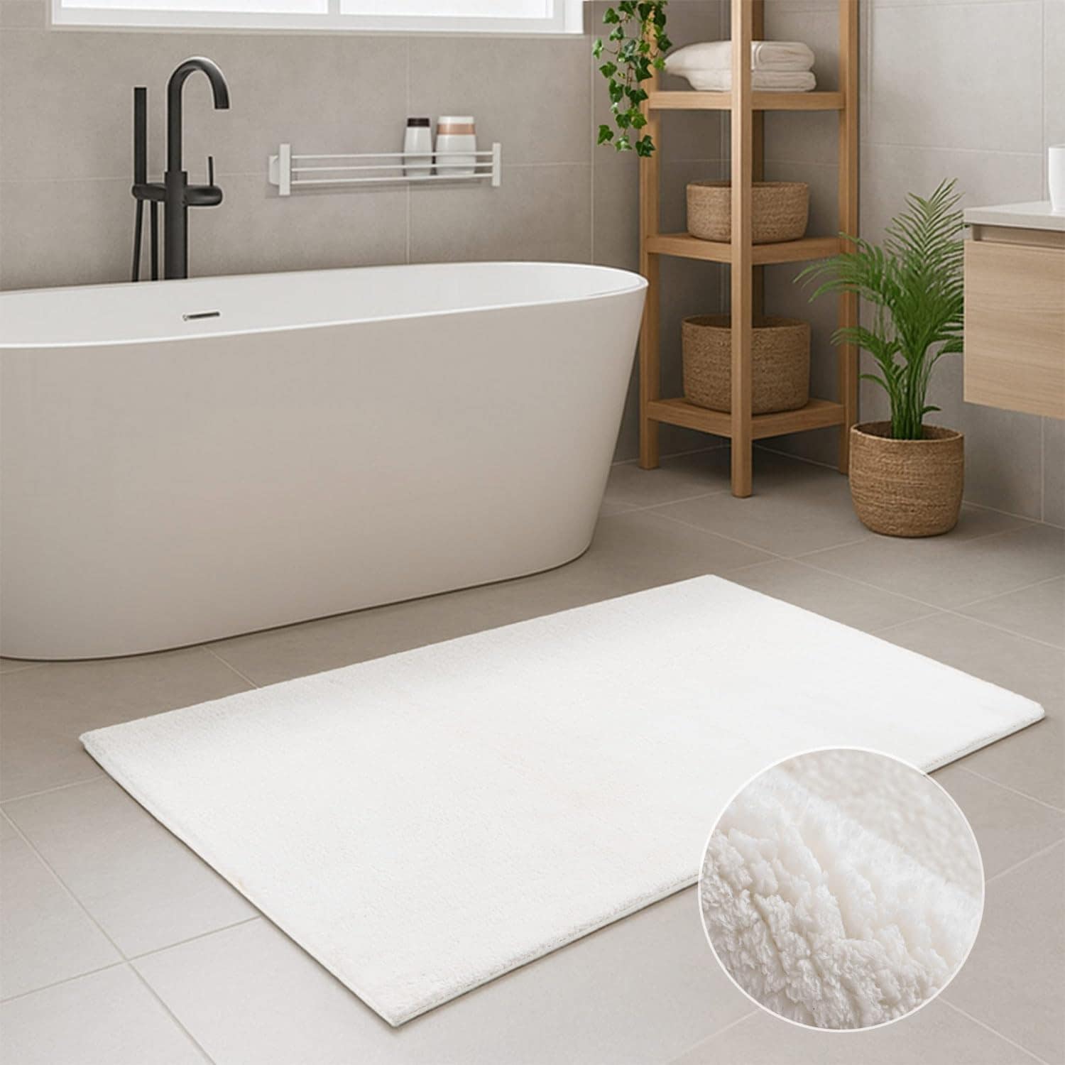 Carpet City Badematte "PURE500, Badteppich uni" Höhe 16 mm rutschhemmend be günstig online kaufen