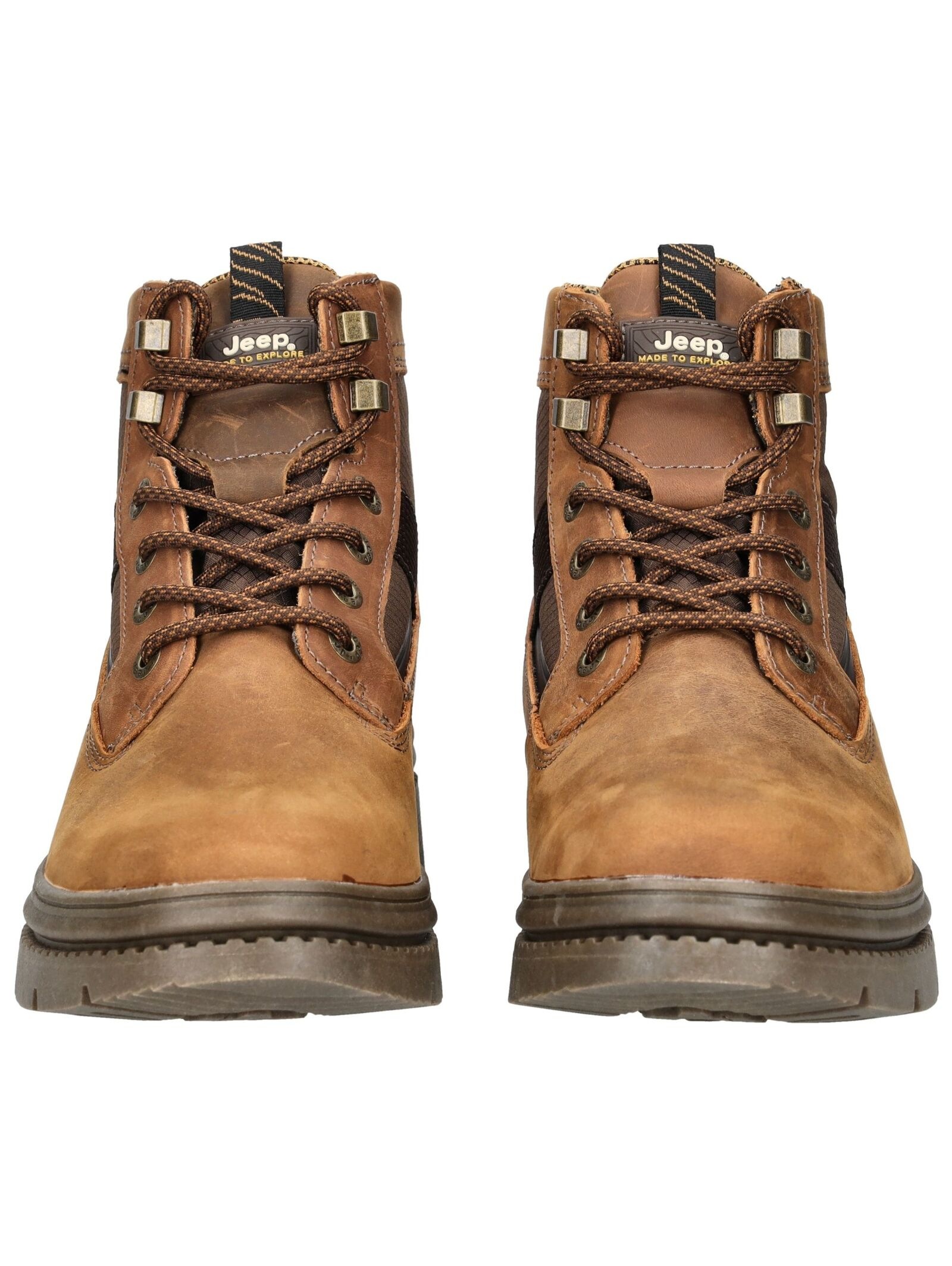 Thumbnail - Jeep Schnürstiefelette "Jeep Stiefelette Leder/Textil"