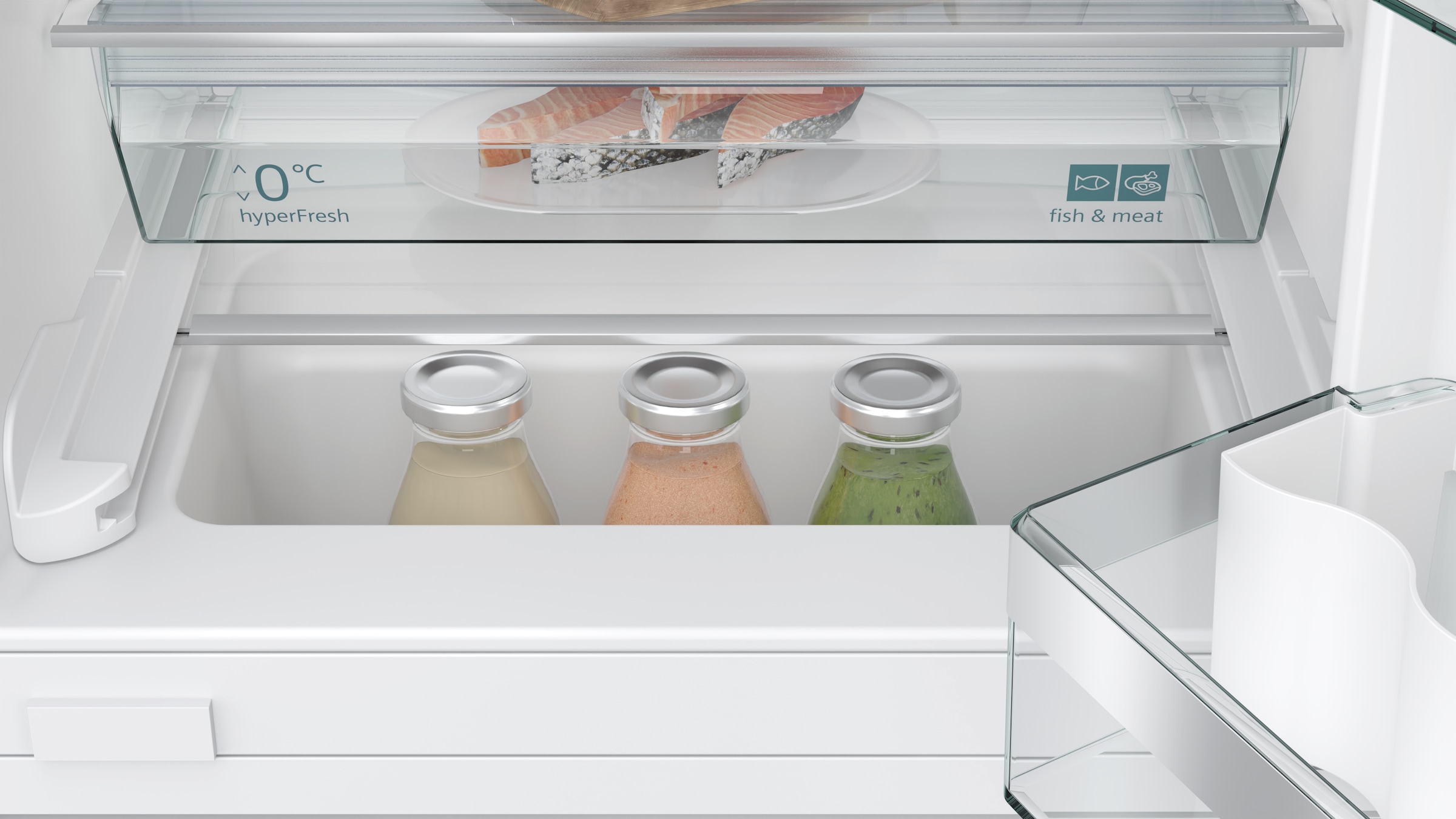 SIEMENS Einbaukühlschrank iQ500 »KU22LADD0« 82 cm hoch 59,8 cm breit