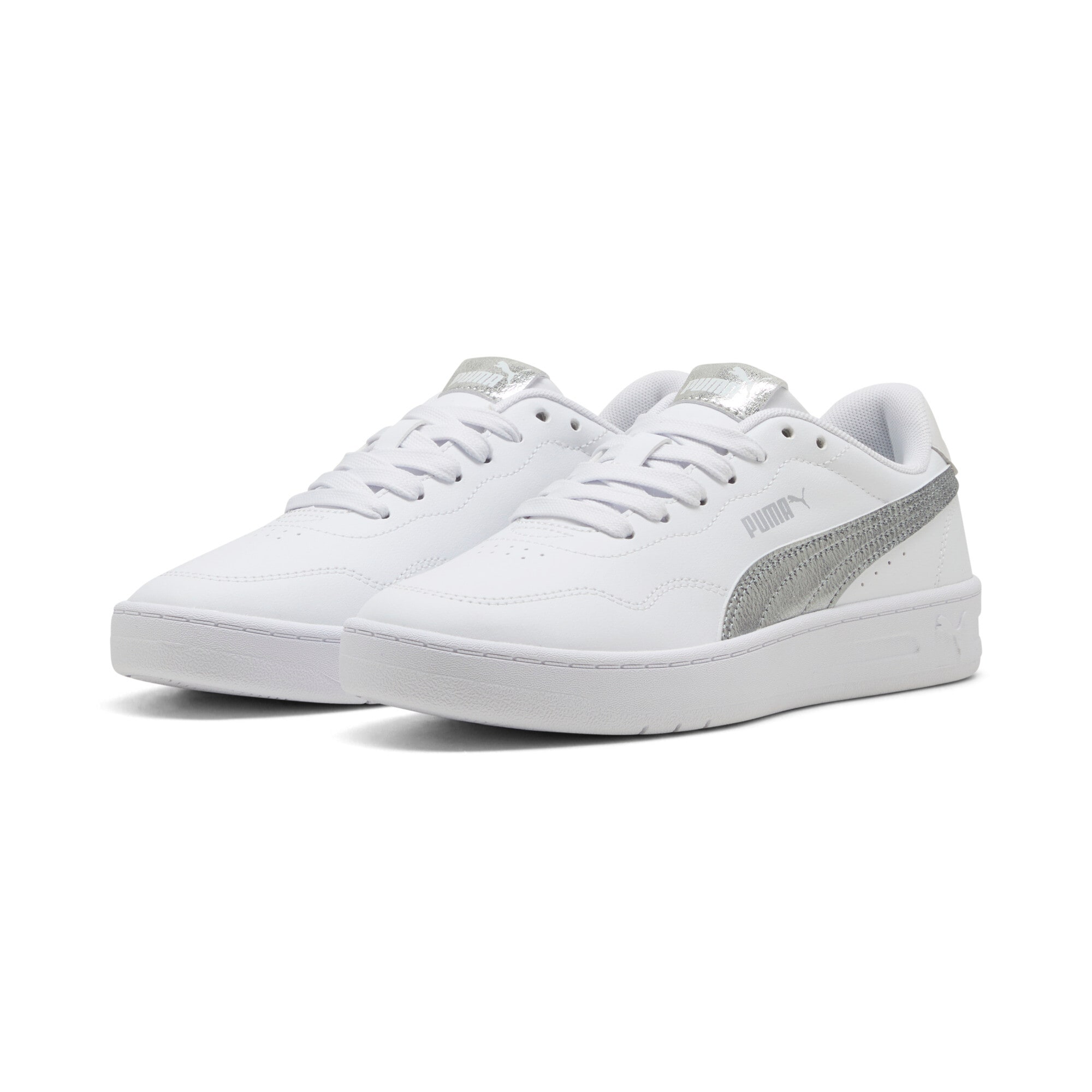 PUMA Sneaker "COURT LALLY METALLIC WHISPER" atmungsaktives Innenmaterial au günstig online kaufen