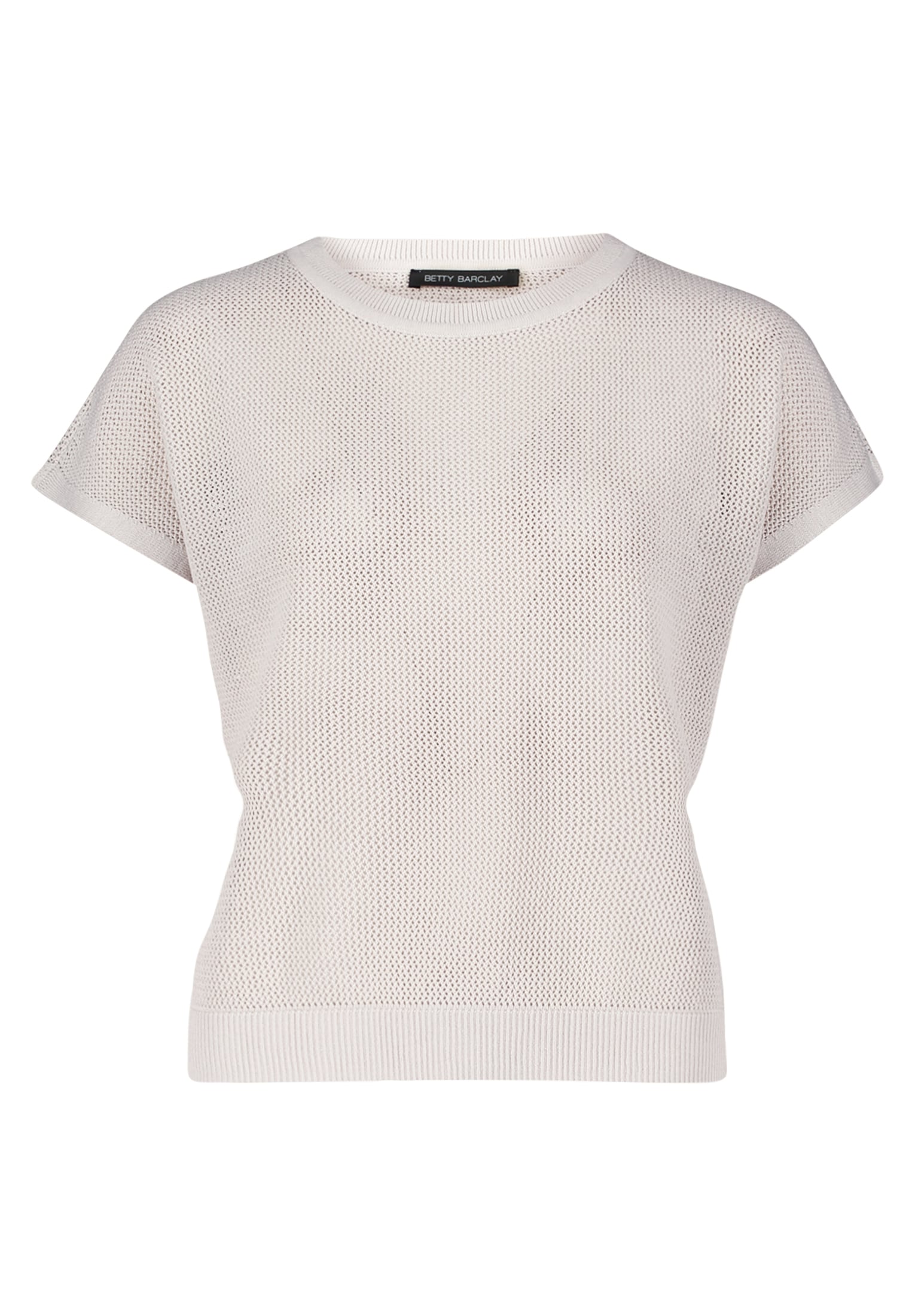 Betty Barclay Stricktop »Betty Barclay Lochstrick-Pullover ohne Arm«
