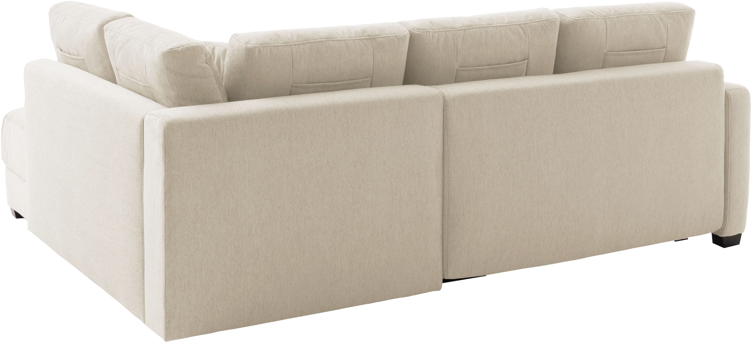 Mr. Couch Ecksofa »Pierre, L-Form mit Taschenfederkern«, mit DuraSpring-Taschenfederkern bis 140 kg belastbar