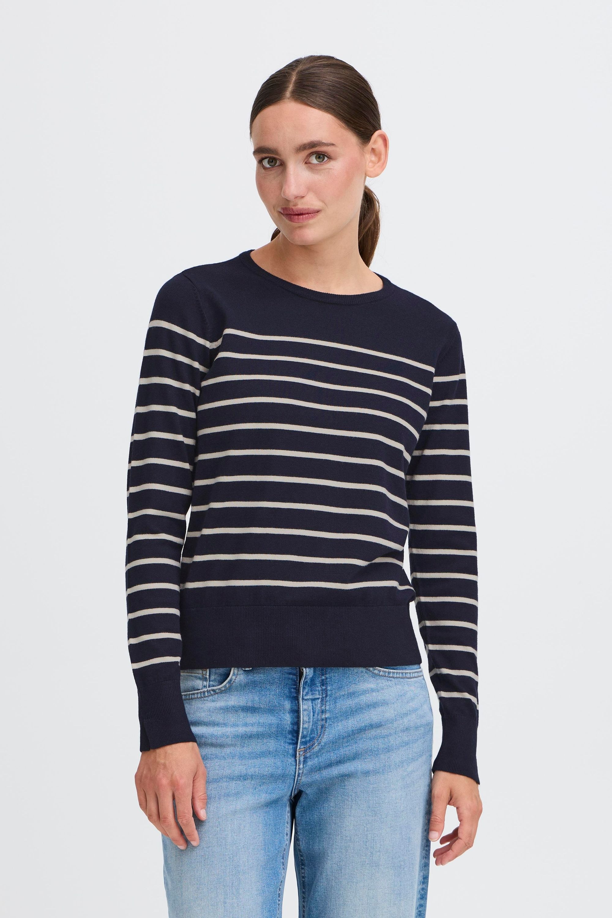 OXMO Strickfleece-Pullover »Strickpullover OXFKEANA«