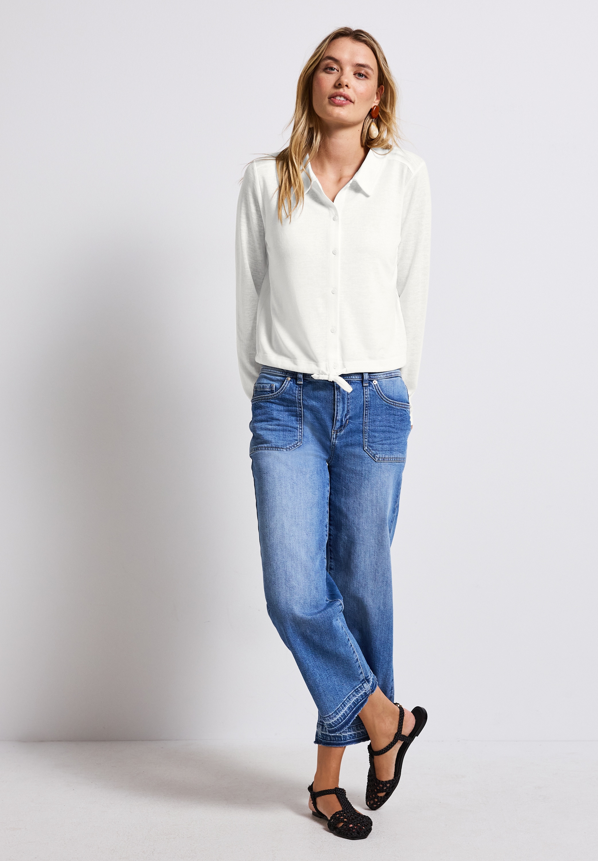 STREET ONE Cardigan, mit Knopfleiste