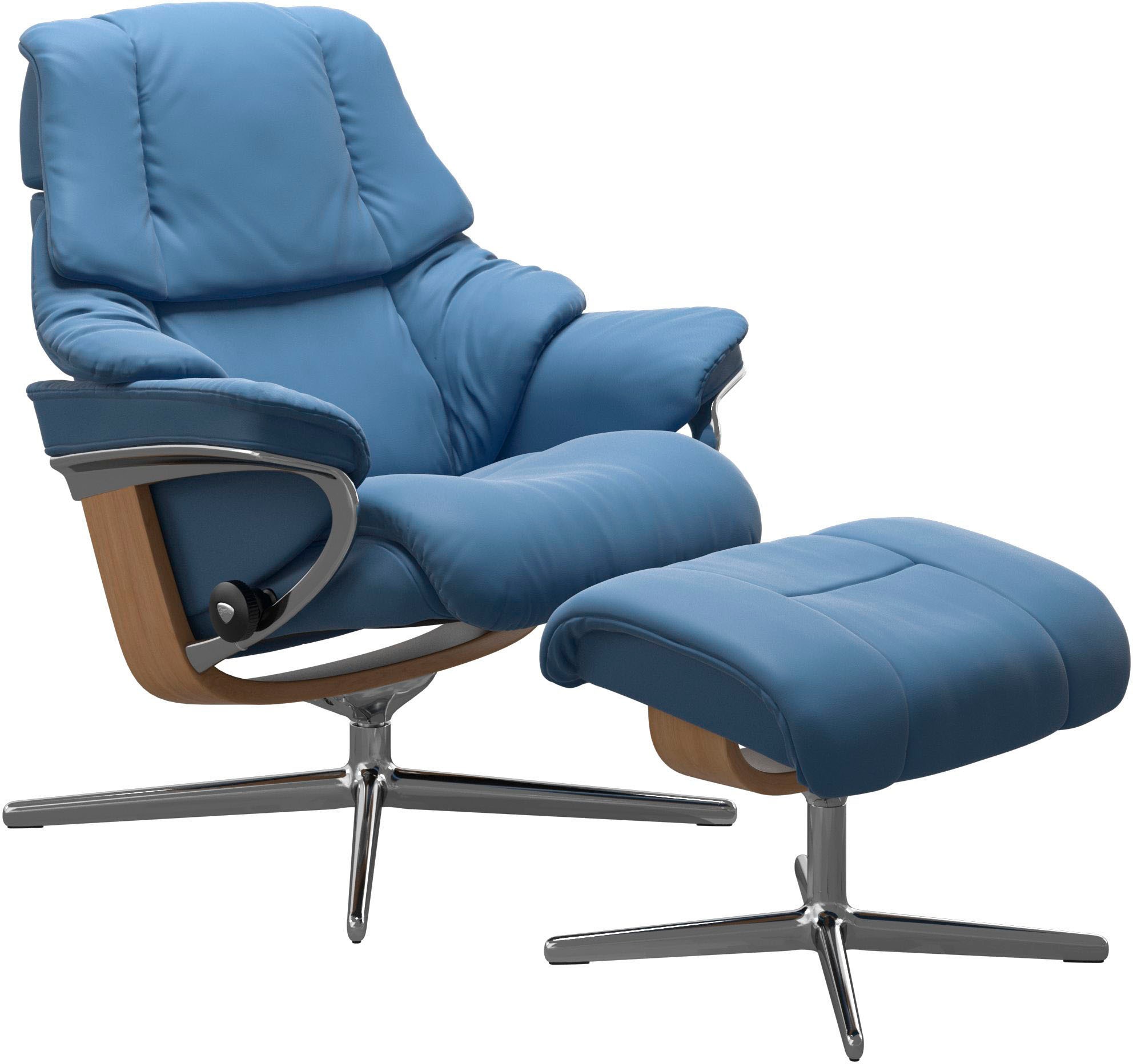 Stressless "Reno" mit Cross Base, Größe S, M & L, Holzakzent Eiche günstig online kaufen