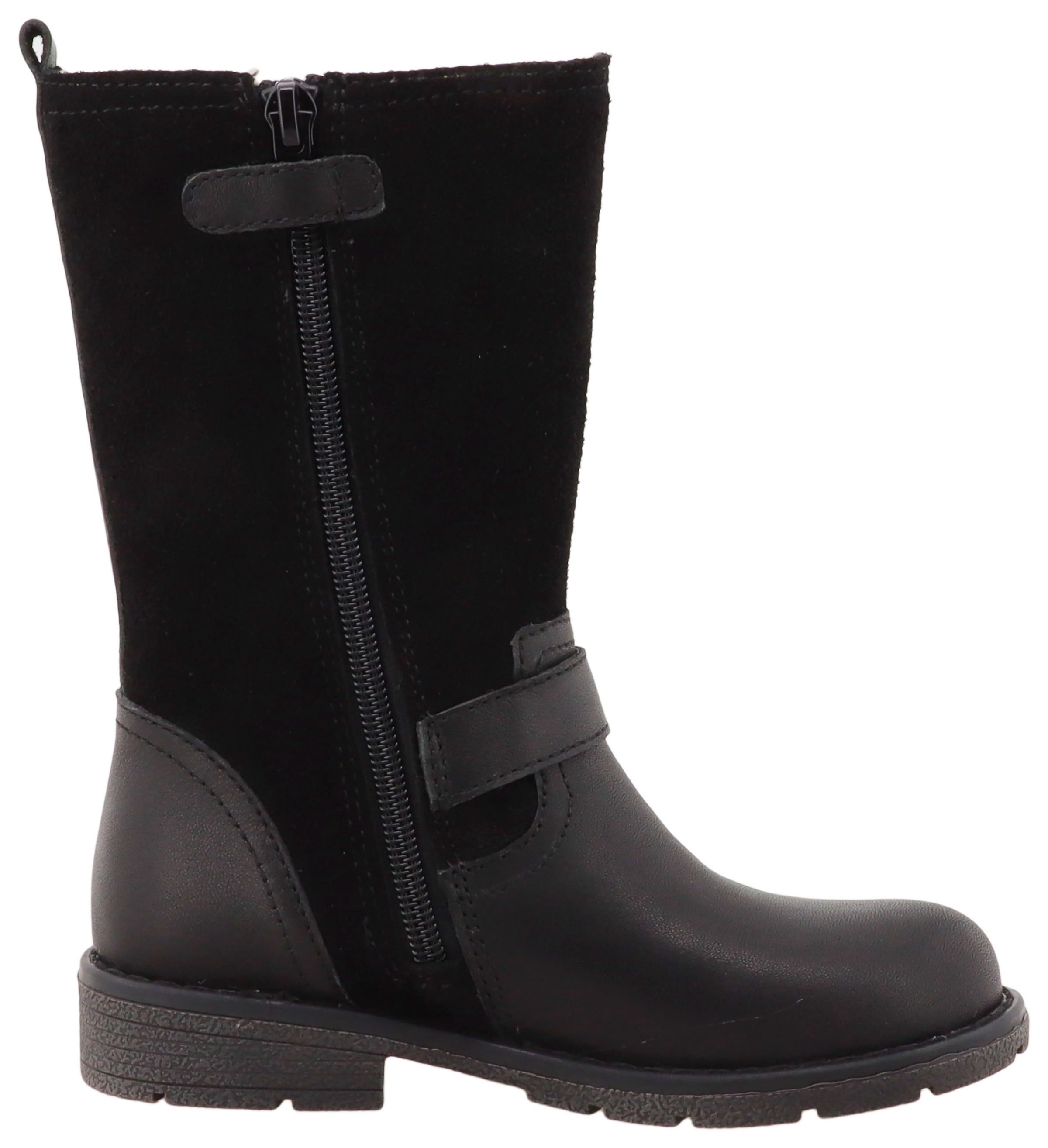 Lurchi Stiefel »Henriette1-TEX«  Langschaftstiefel, Nieten und Perdemotiv, Größenschablone zum Download