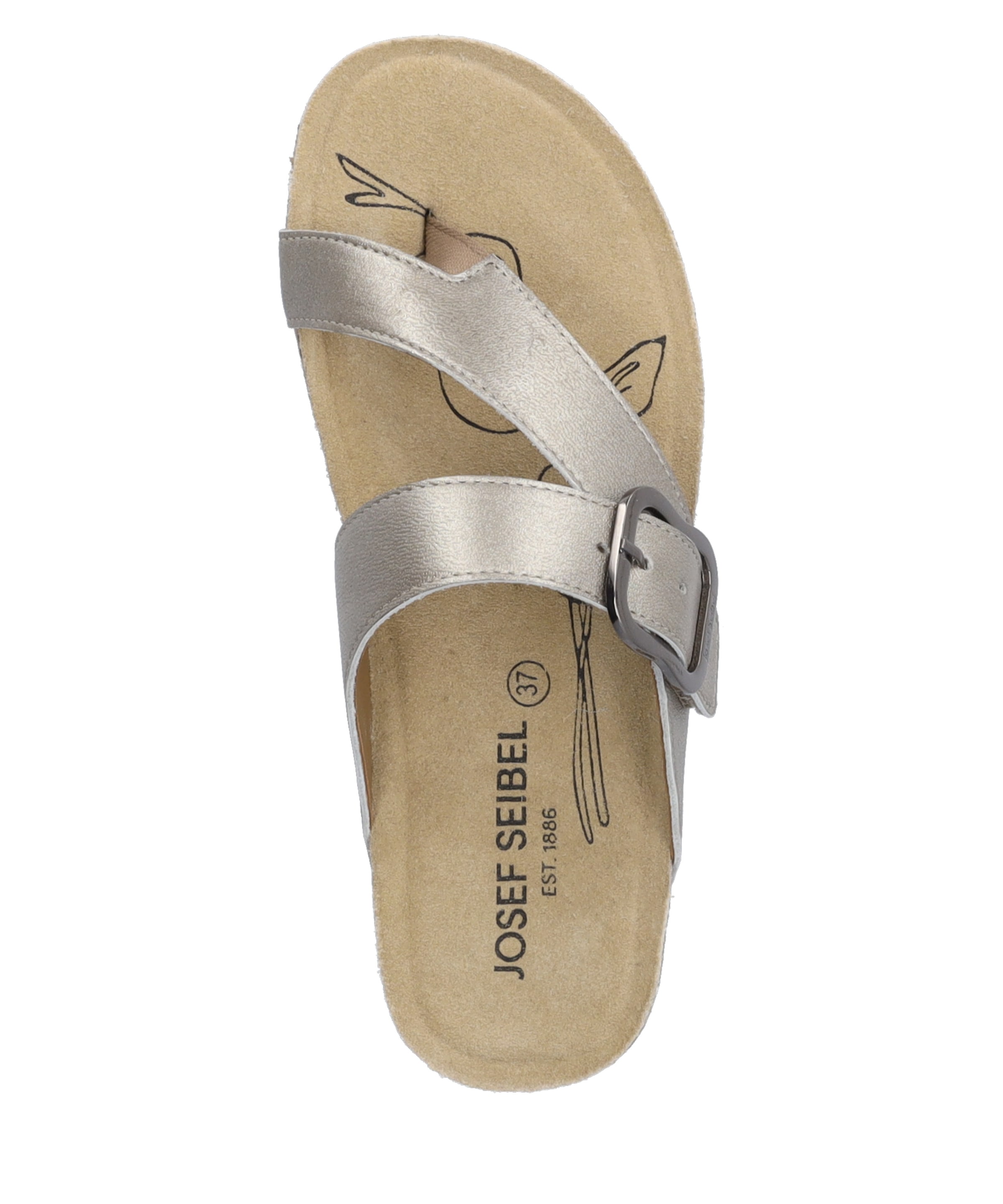 Josef Seibel Zehentrenner »Tonga 77, cristal«