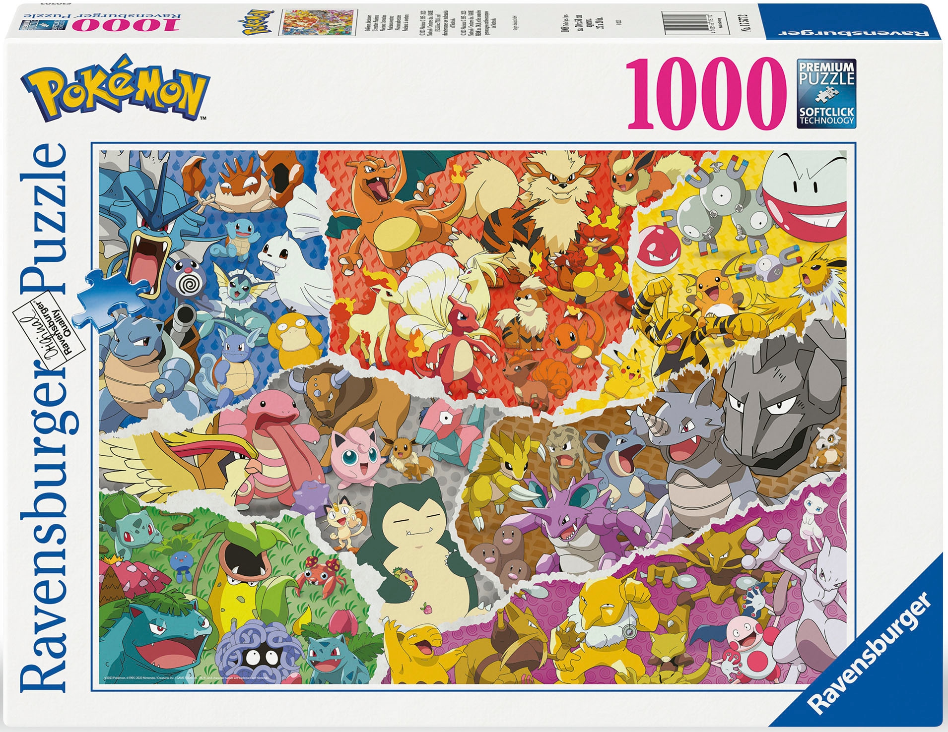 Puzzle »Pokémon Abenteuer«, Made in Germany
