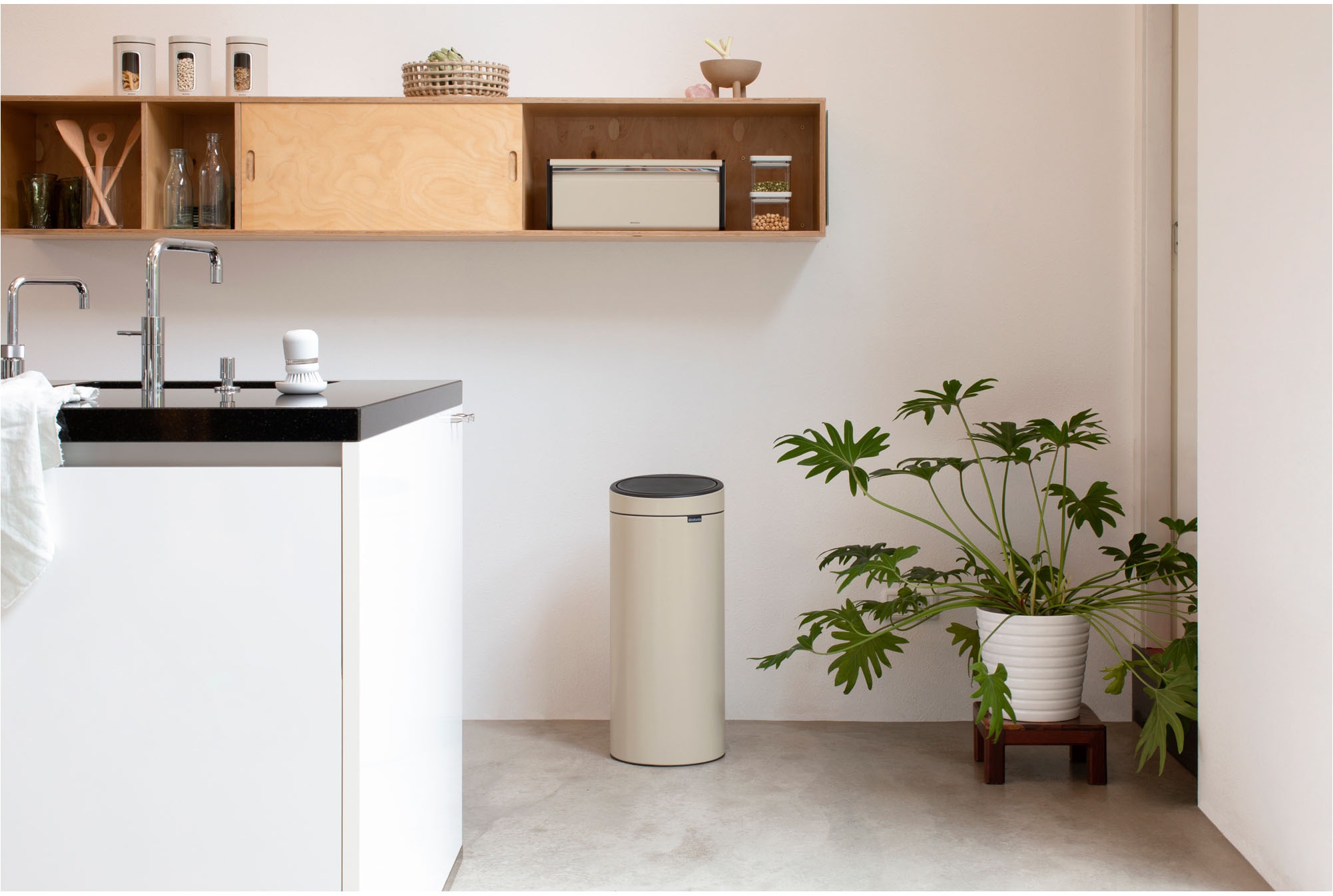 Brabantia Mülleimer "Touch Bin New, 30L" Soft-Touch-Öffnungssystem günstig online kaufen