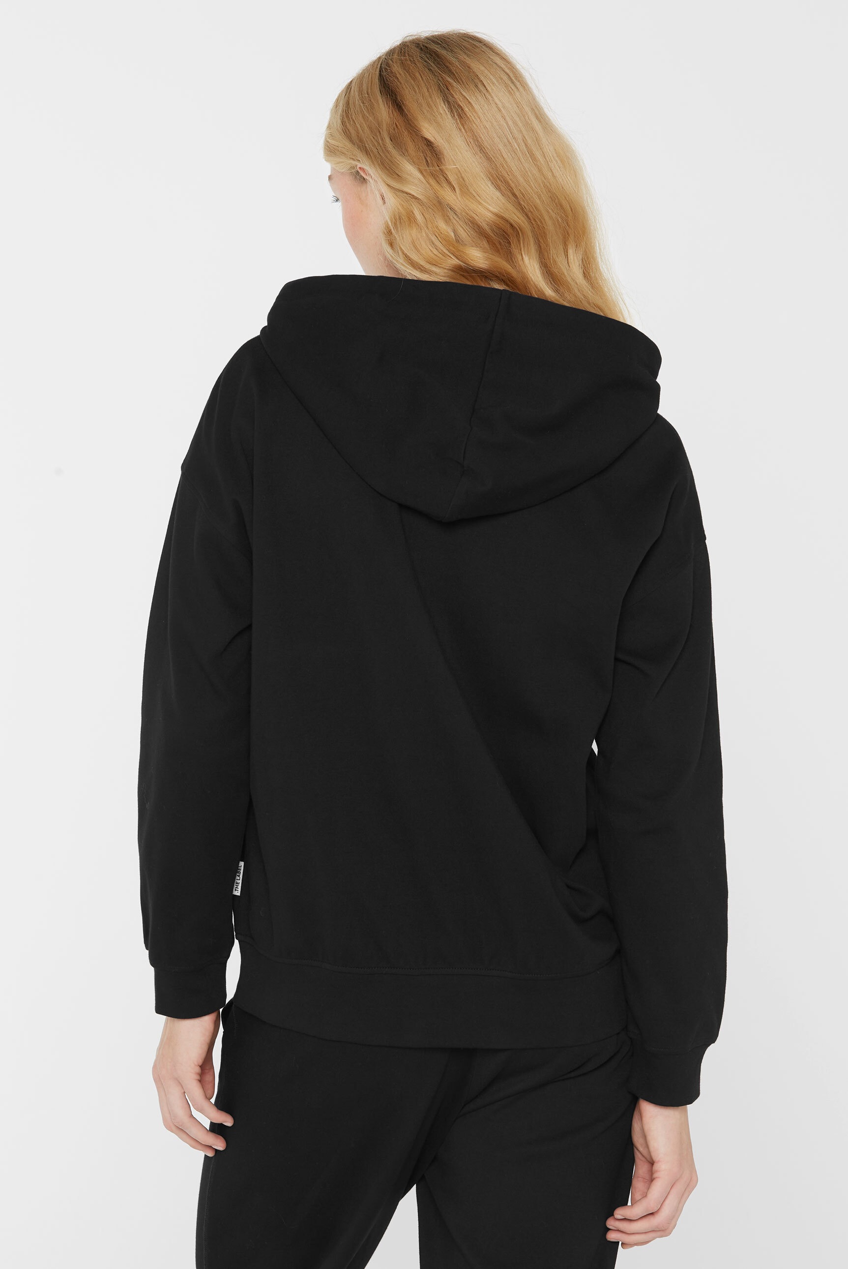 SENSES.THE LABEL Kapuzensweatjacke mit Baumwolle
