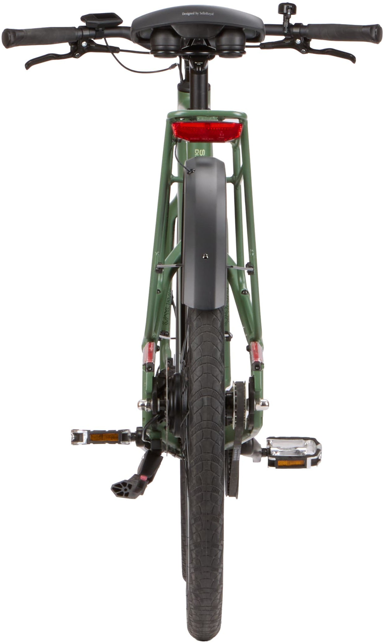 Vaun »VAUN SKYLINE Diamant-Cityrad Bikes« 8 Gang Shimano Nexus 8-Gang Schaltwerk Nabenschaltung Mittelmotor 250 W (mit integr. Akku), Elektrofahrrad für Alltag und Einkauf