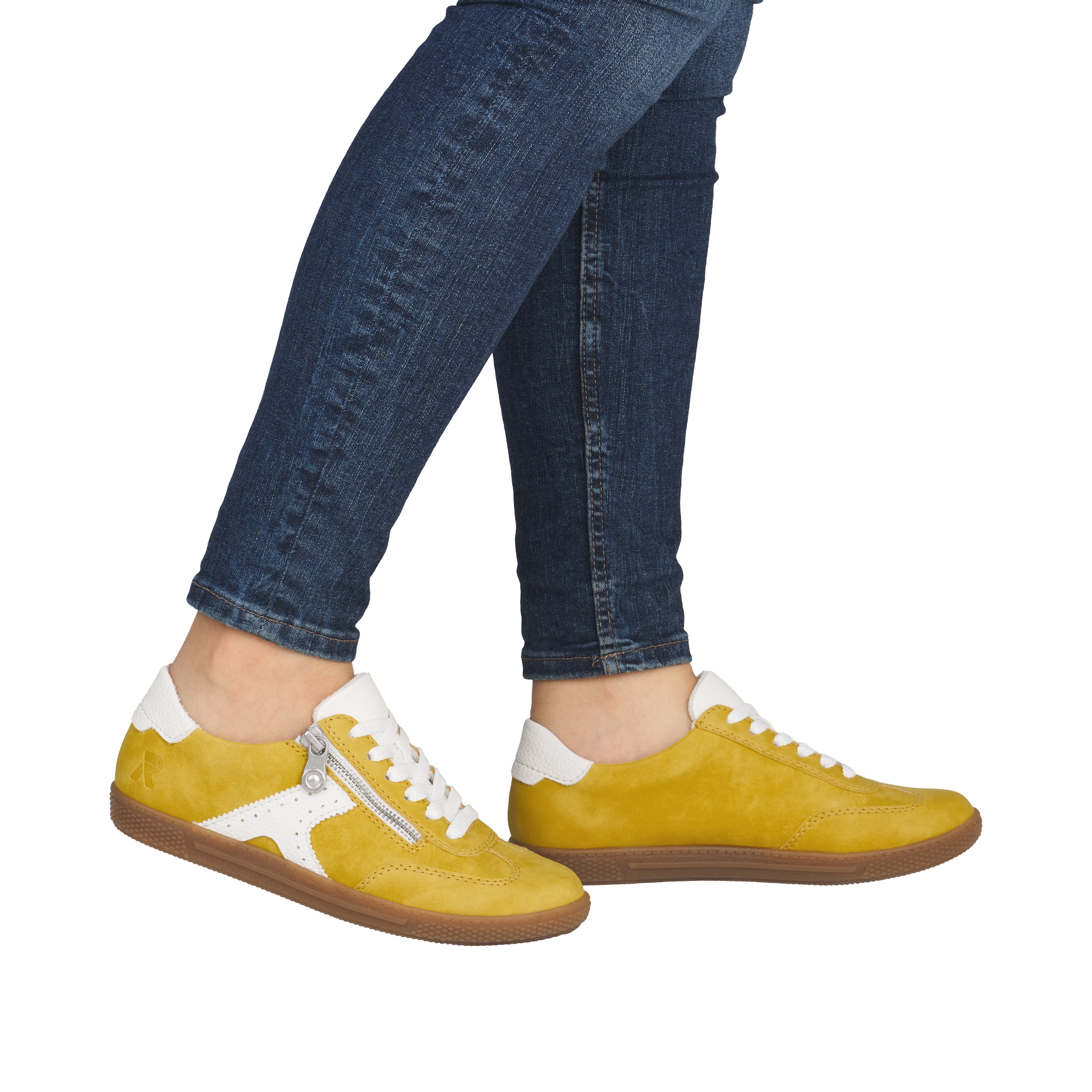 Rieker Sneaker  Halbschuh, Freizeitschuh, Schnürschuh mit Reißverschluss