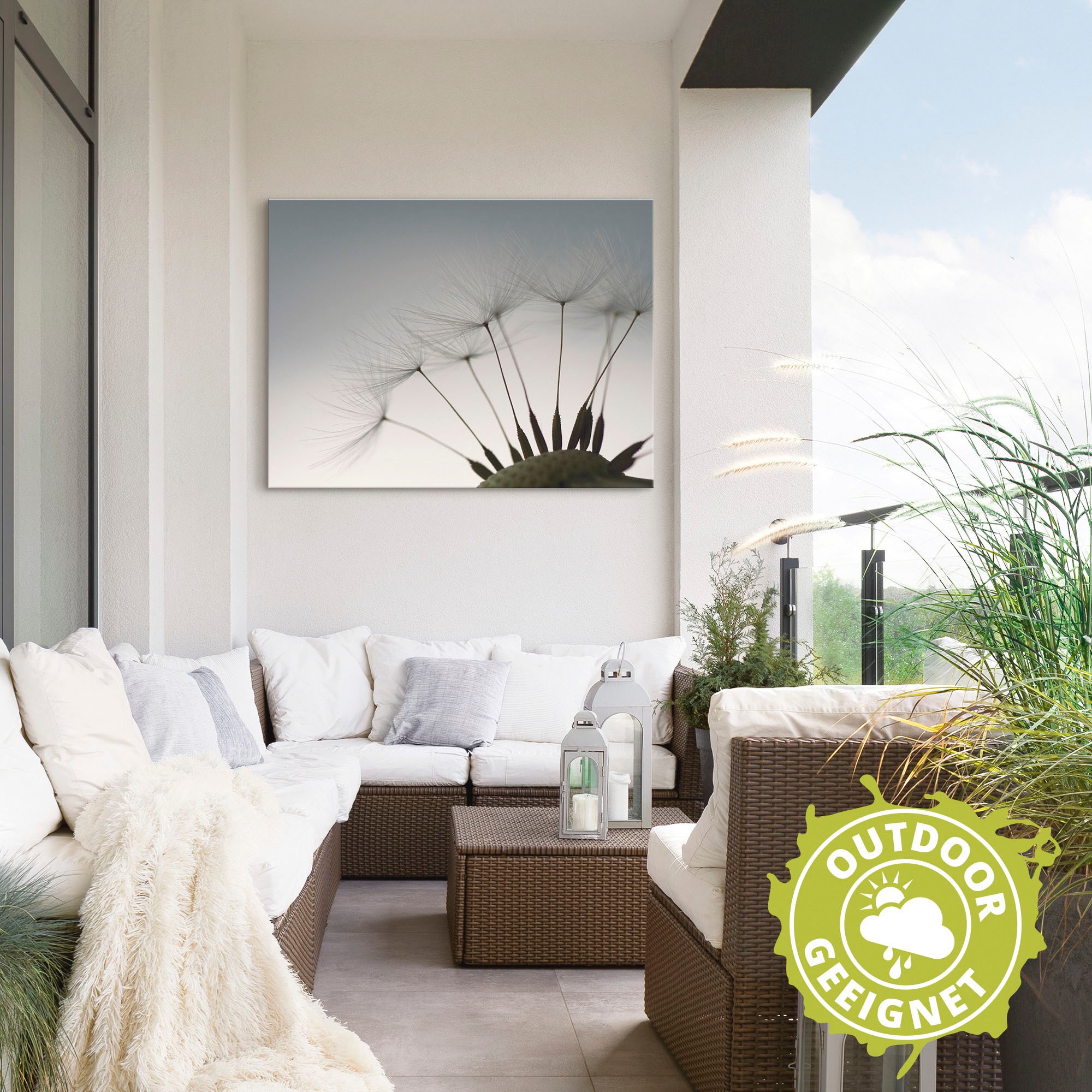 Artland Wandbild »Pusteblumen-Samen I«, Blumen, (1 St.), als Alubild, Outdoorbild, Leinwandbild, Poster in verschied. Größen