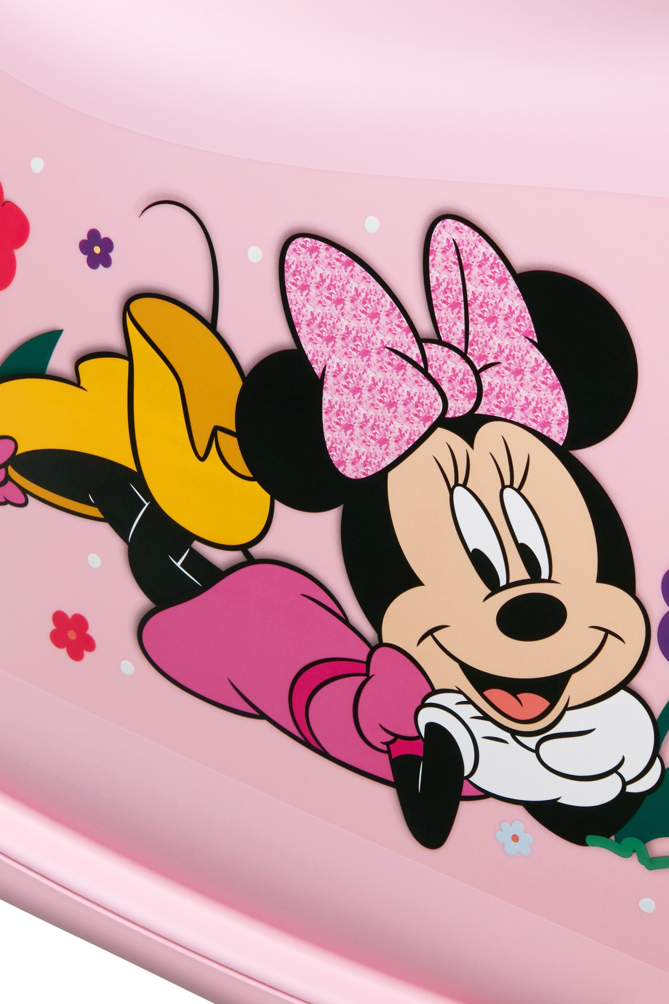 Samsonite Kinderkoffer »DREAM2GO DISNEY, Minnie Flower Power« 30 l 4 Rollen Ride-On Koffer Kinder-Reisekoffer