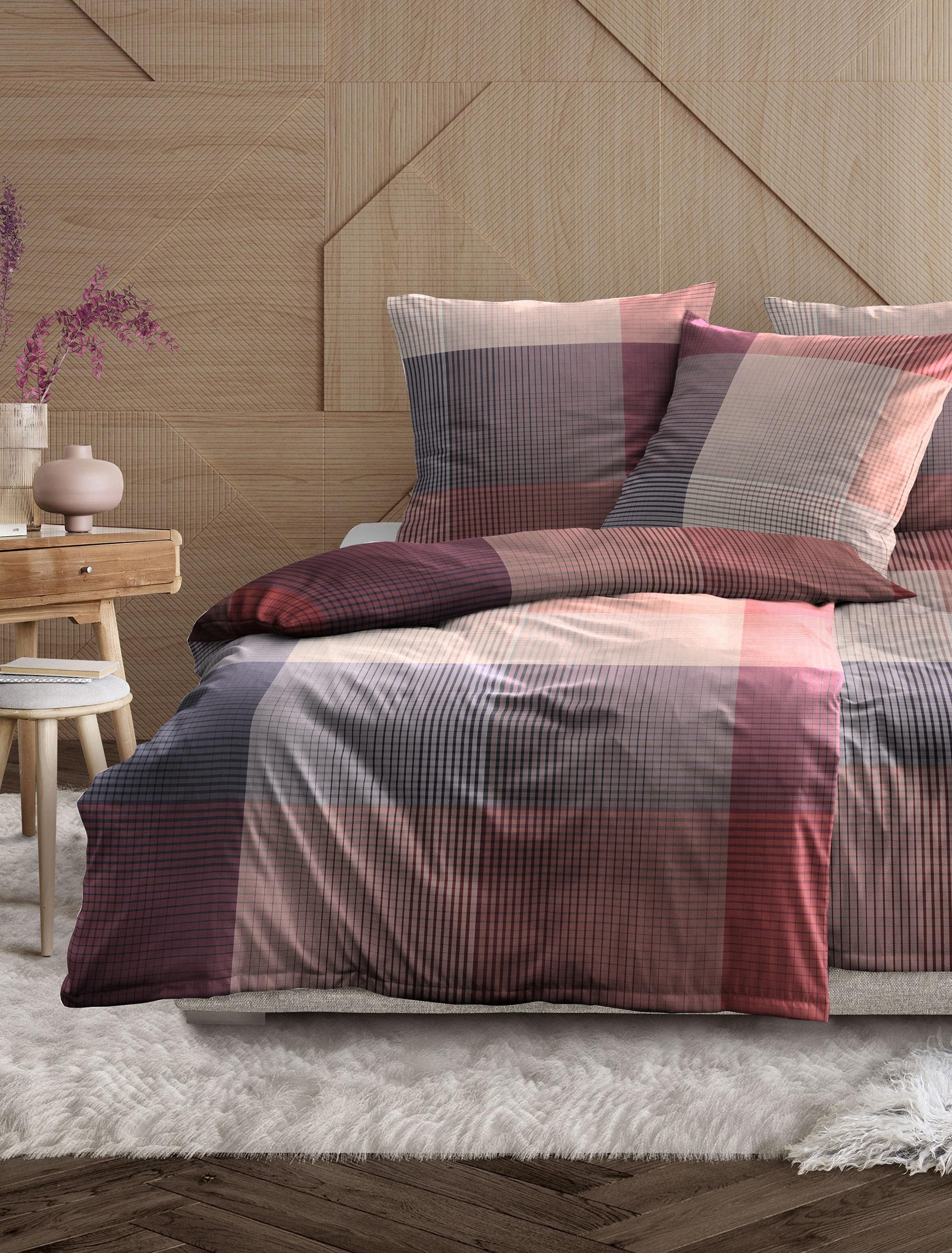 Irisette Bettwäsche "Wave 8637" 2 Stk. tlg. anschmiegsam und atmungsaktiv, günstig online kaufen