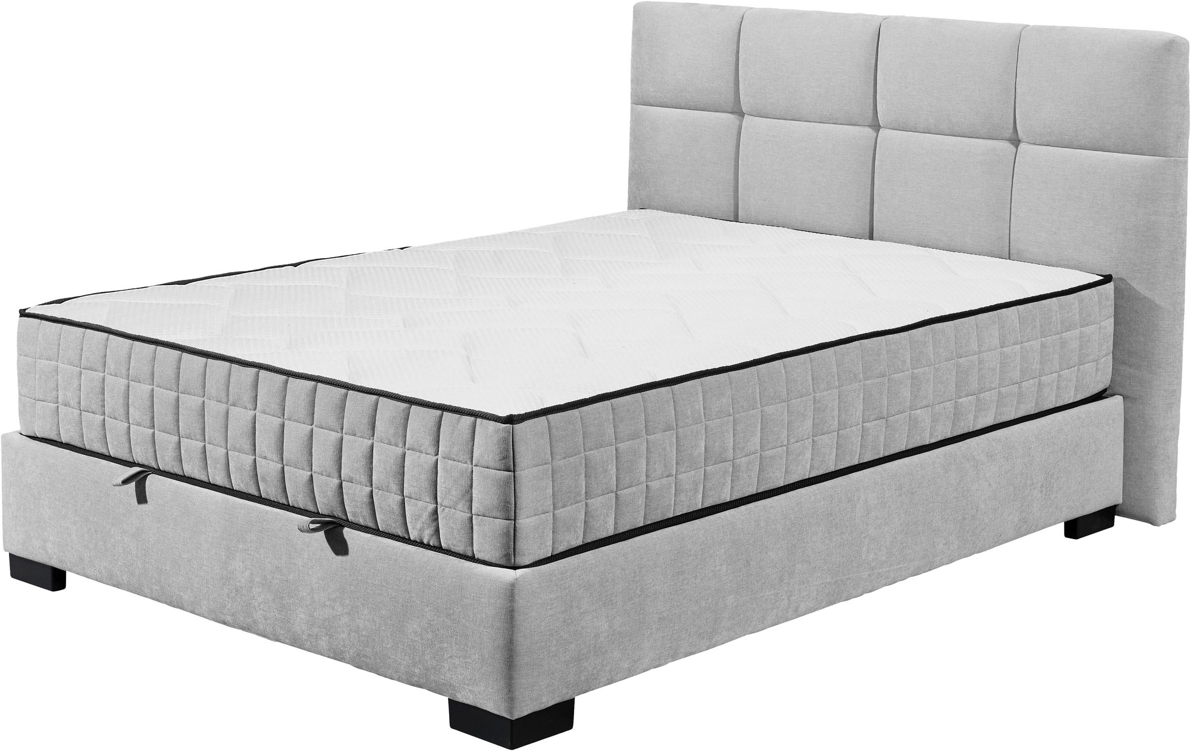 ED EXCITING DESIGN Boxbett "Nagol" mit Bettkasten, mit Wendematratze, erhältlich in verschiedenen Breiten