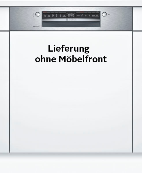 BOSCH teilintegrierbarer Geschirrspüler Serie 4 "SMI4HAS48E", 13 Maßgedecke