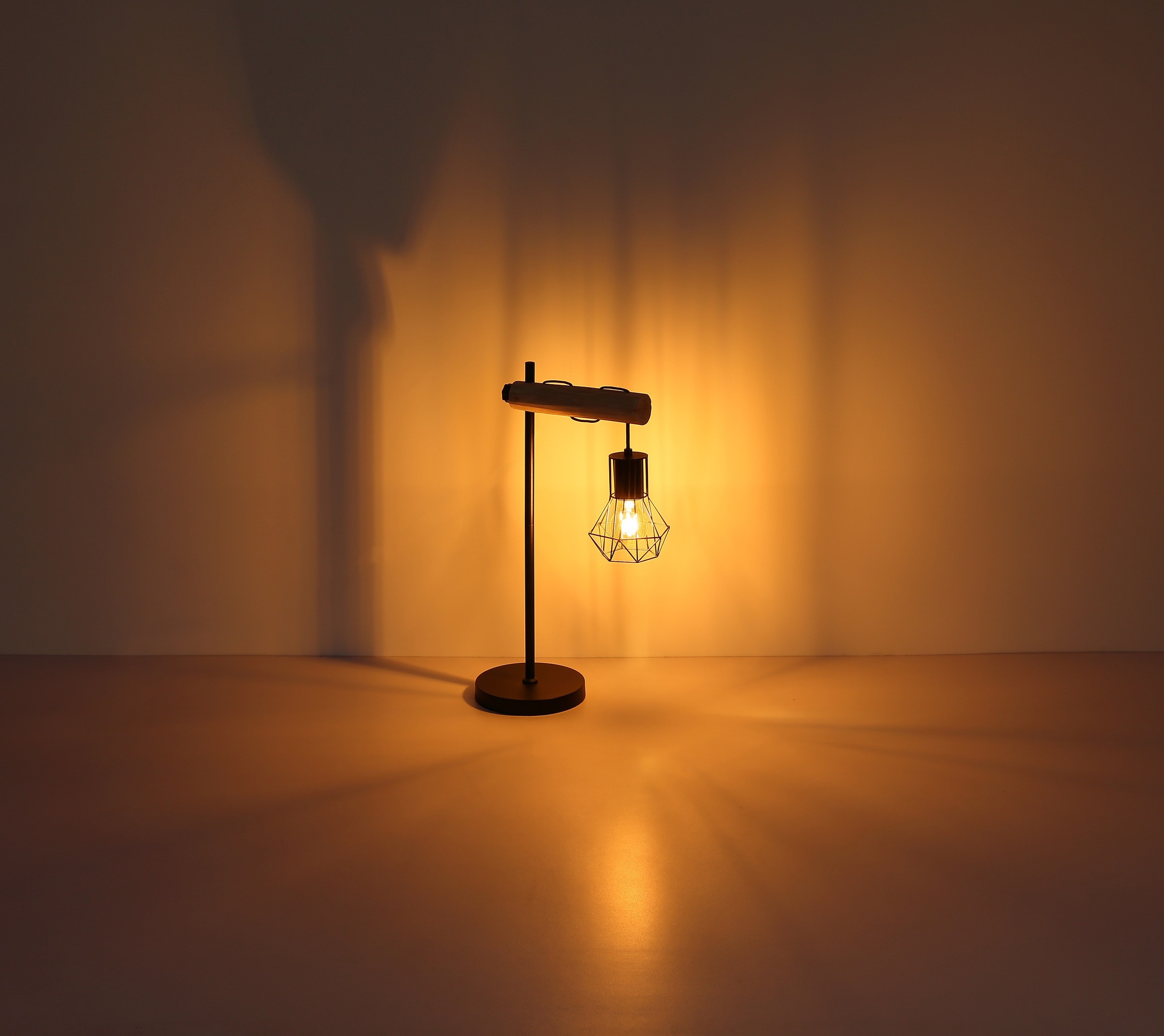 GLOBO LIGHTING Stehlampe »PRISKA«, Leuchtmittel E27 | ohne Leuchtmittel, Stehleuchte/Wohnzimmer/Schlafzimmer/Flur