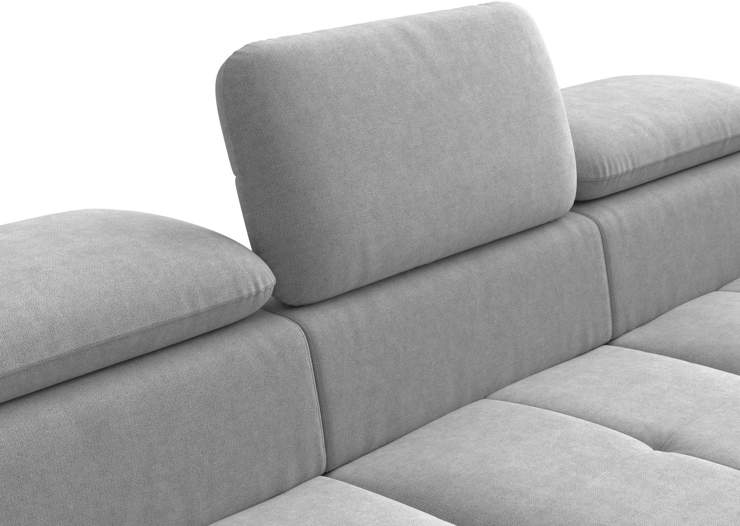 sit&more Ecksofa »Viola L-Form, B: 260 cm, Arm- & Kopfteilverstellung« optional Schlaffunktion, Sofa mit Komfortsitz