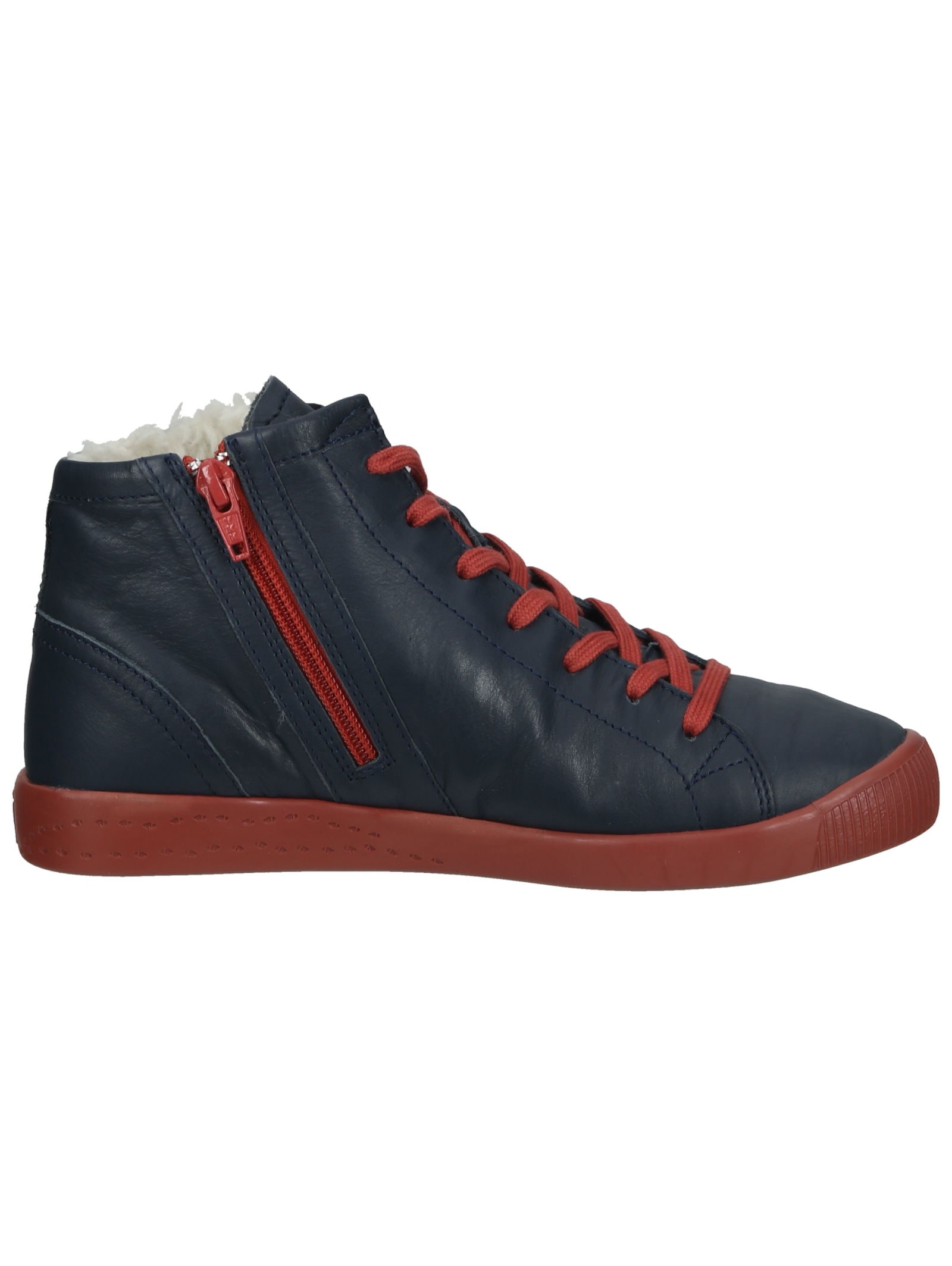 softinos Schnürstiefelette »softinos Stiefelette Leder«