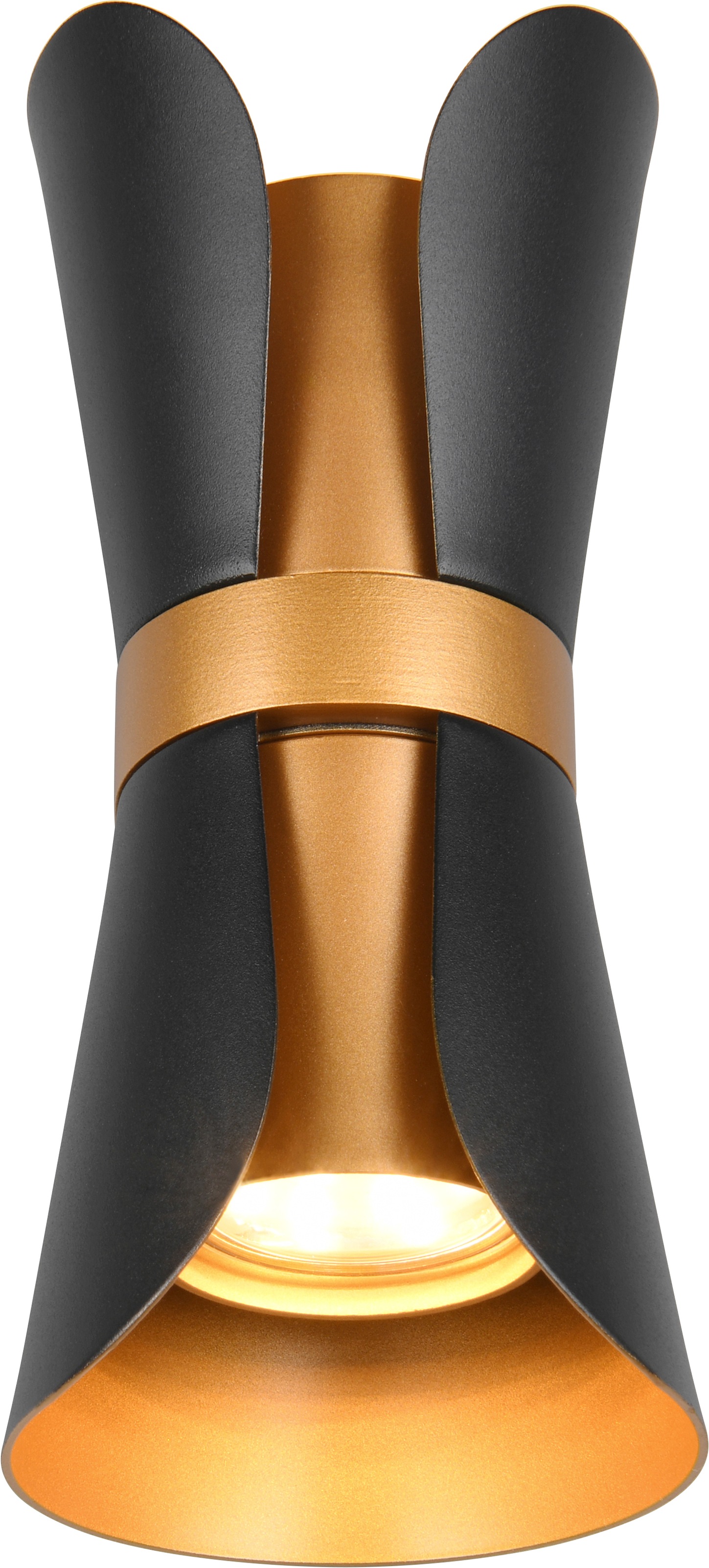 TRIO Leuchten Wandleuchte »COAT, up-and-down Wandlampe exkl 2x GU10 max 10W, zweifarbig« GU10 1 Stk. warmweiß - kaltweiß moderne Design Wandleuchte für wechselbare Leuchtmittel, 21cm hoch