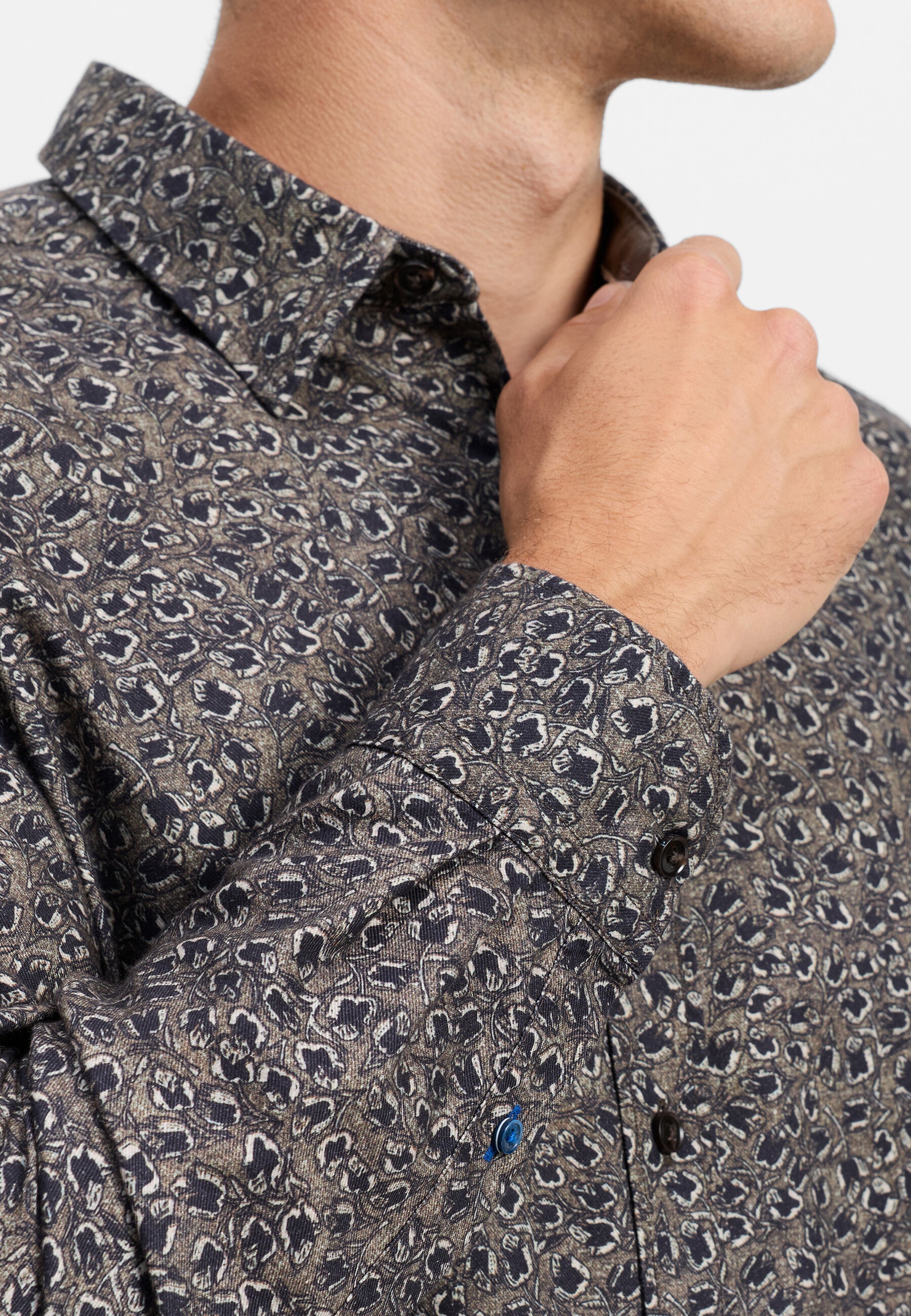 OLYMP Langarmhemd »OLYMP Casual, Regular Fit, Kent«