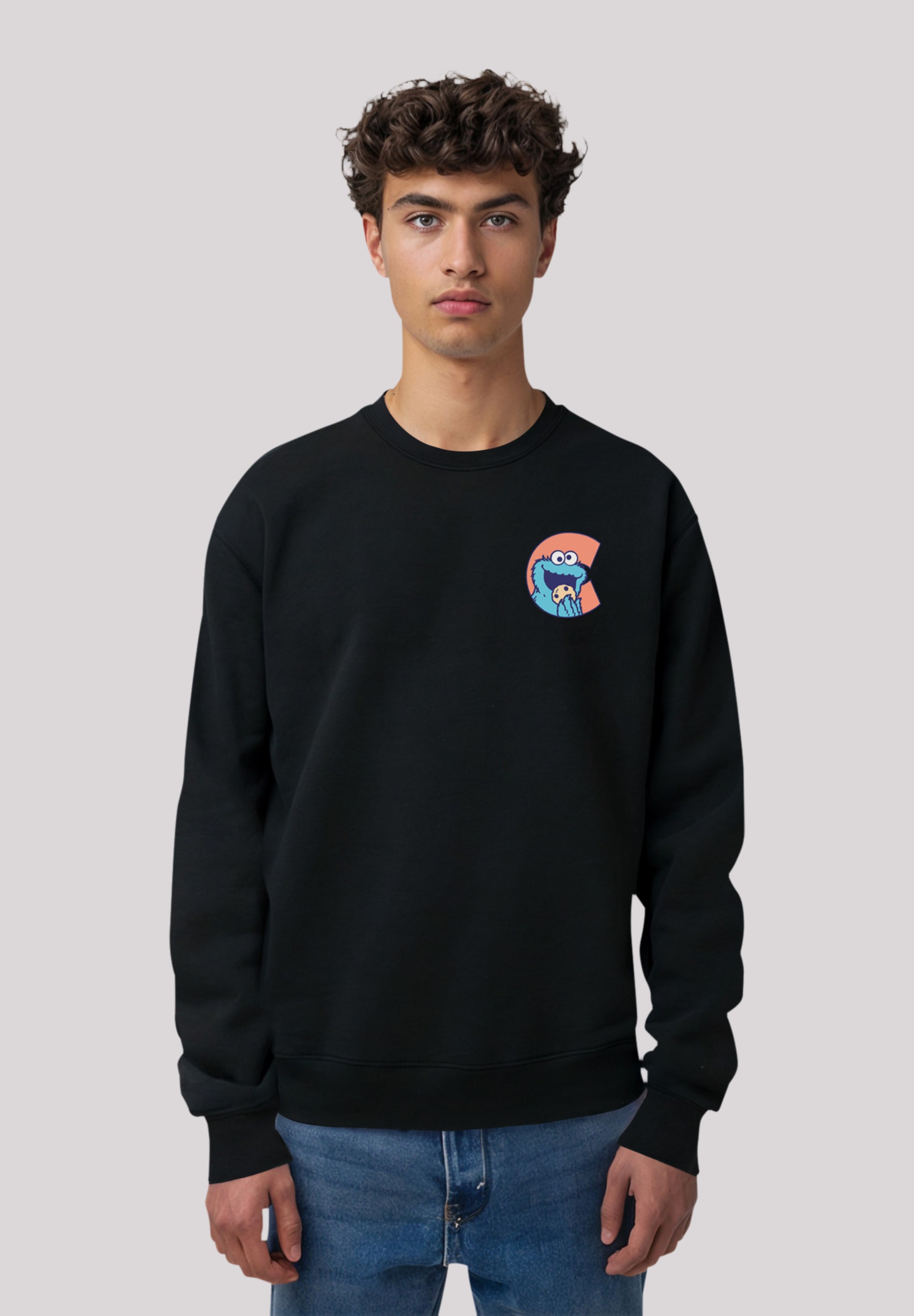 F4NT4STIC Sweatshirt "Sesamstraße Cookie Monster "C"", Premium Qualität günstig online kaufen