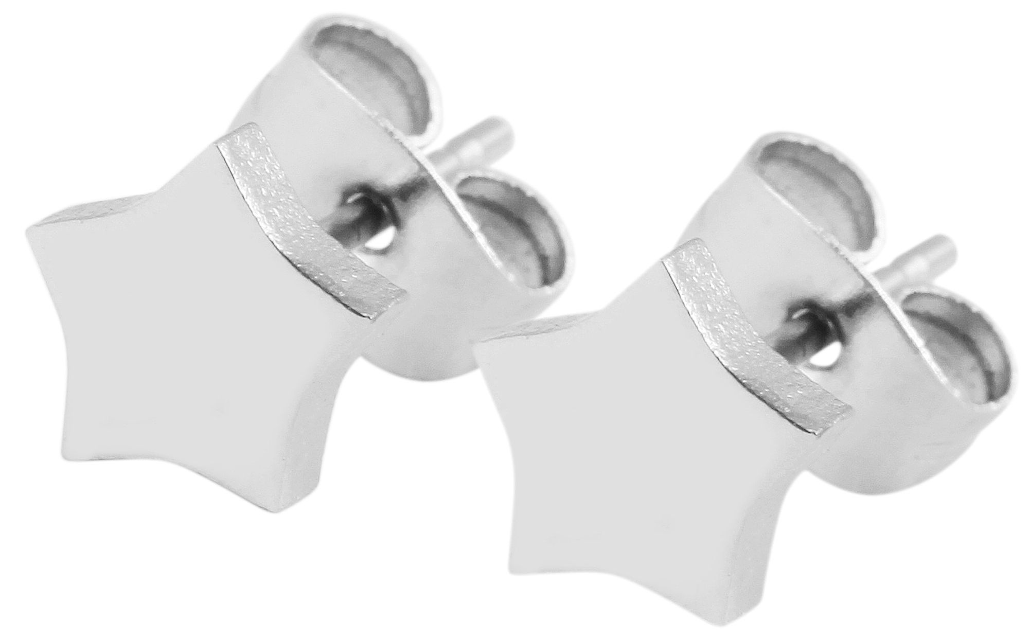 Paar Ohrhänger ADELIA´S "Damen Ohrringe – Ohrstecker aus Edelstahl", Damen, Gr. Damen, Edelstahl, silber, Ohrringe, Ideal als Geschenk zum Weihnachten 2