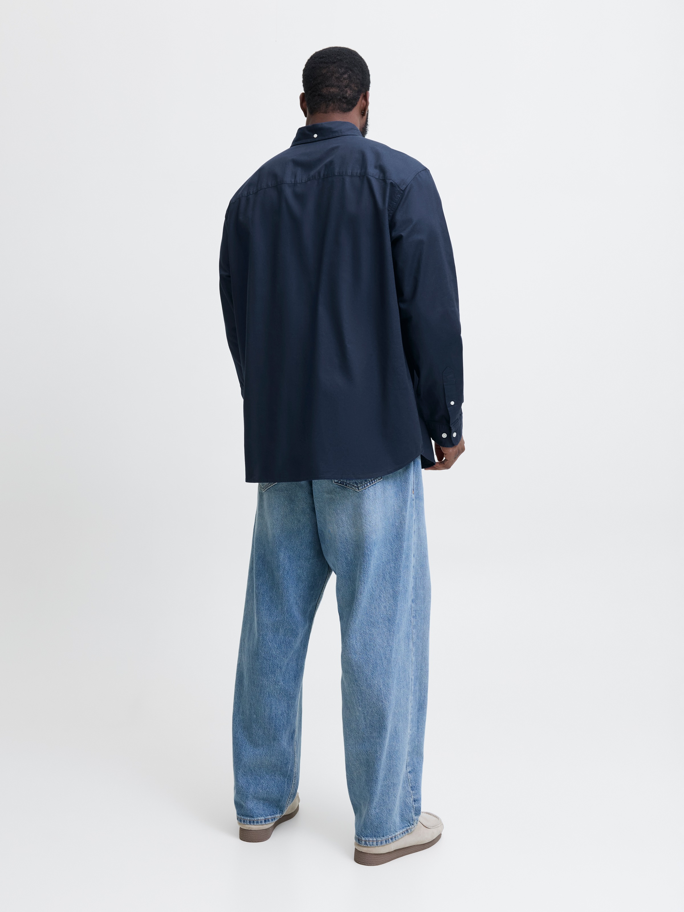 Jack & Jones PlusSize Langarmhemd »JPRBLUBROOK OXFORD SHIRT L/S NOOS PLS«
