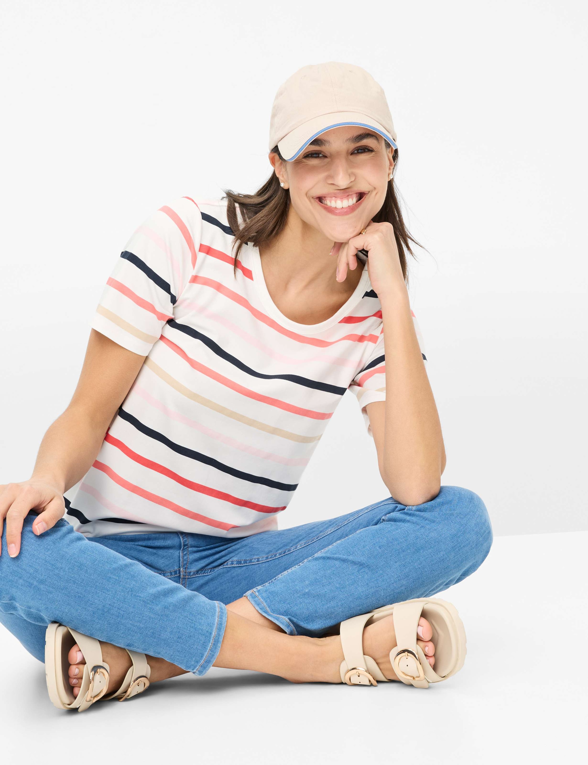 Brax Kurzarmshirt »Style CARINA«