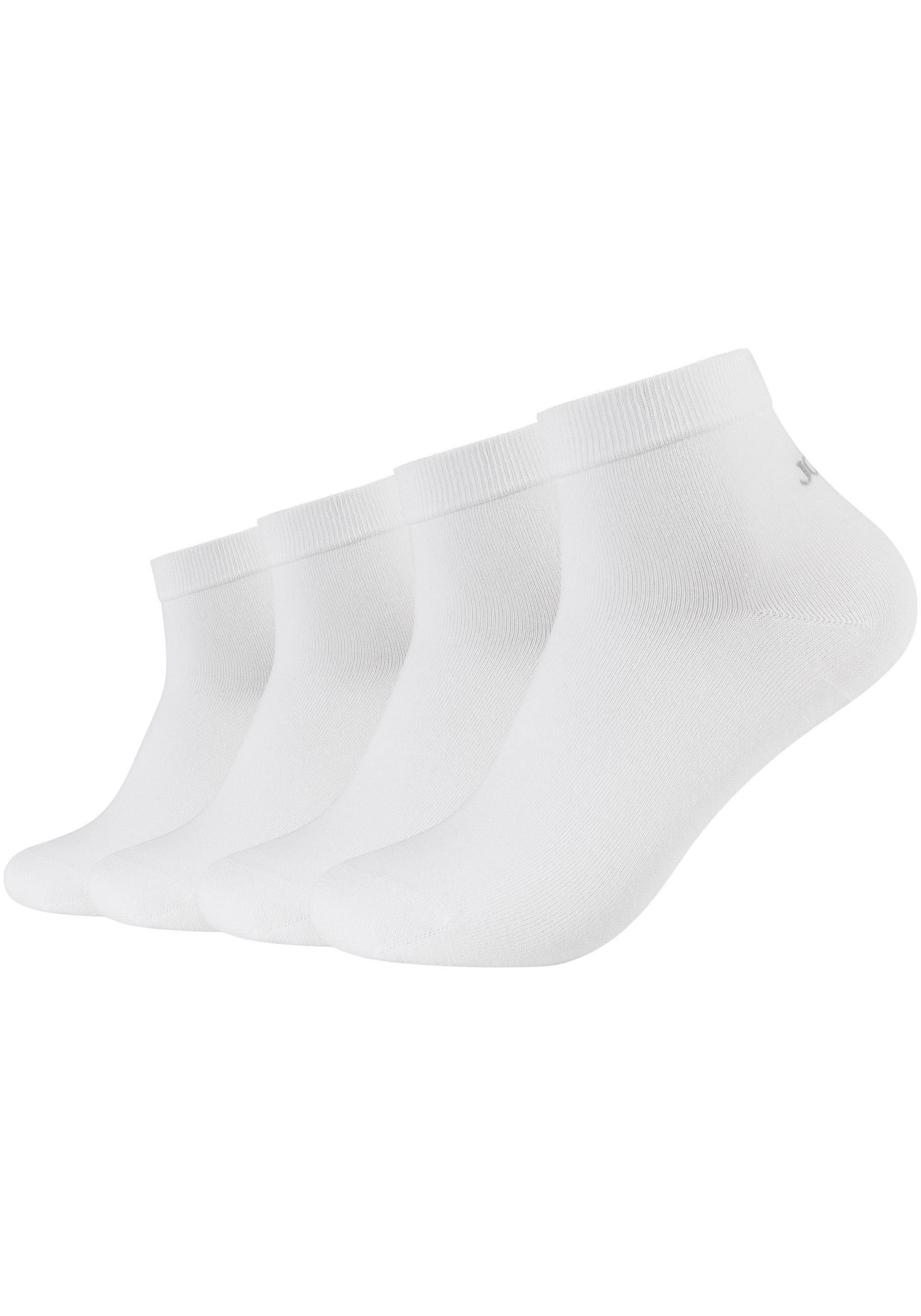 JOOP Kurzsocken "premium essentials", (4 Paar), mit Logoschriftzug an der F günstig online kaufen