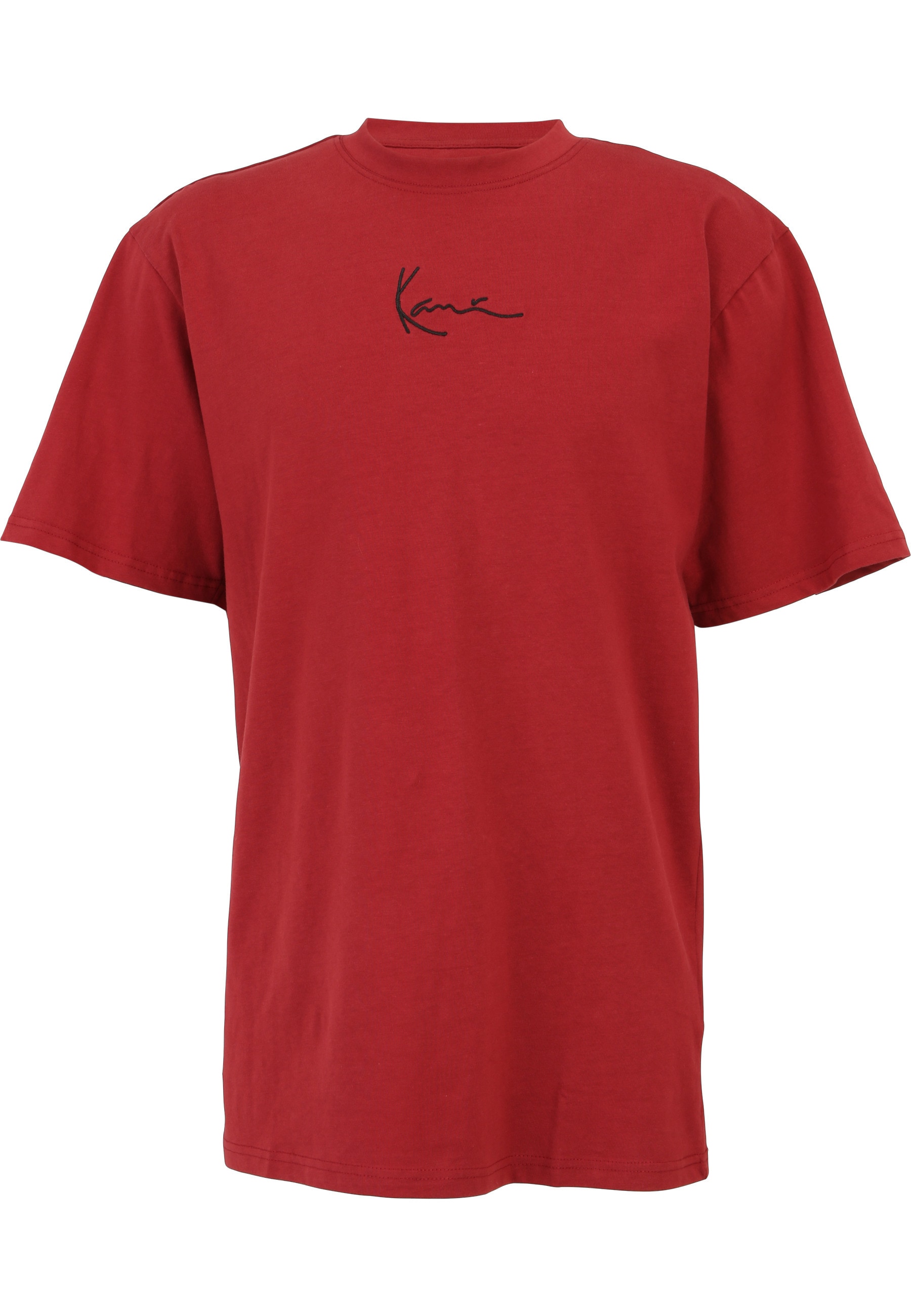 Karl Kani T-Shirt "Karl Kani KK Small Signature Essential Tee dark red" 1 S günstig online kaufen