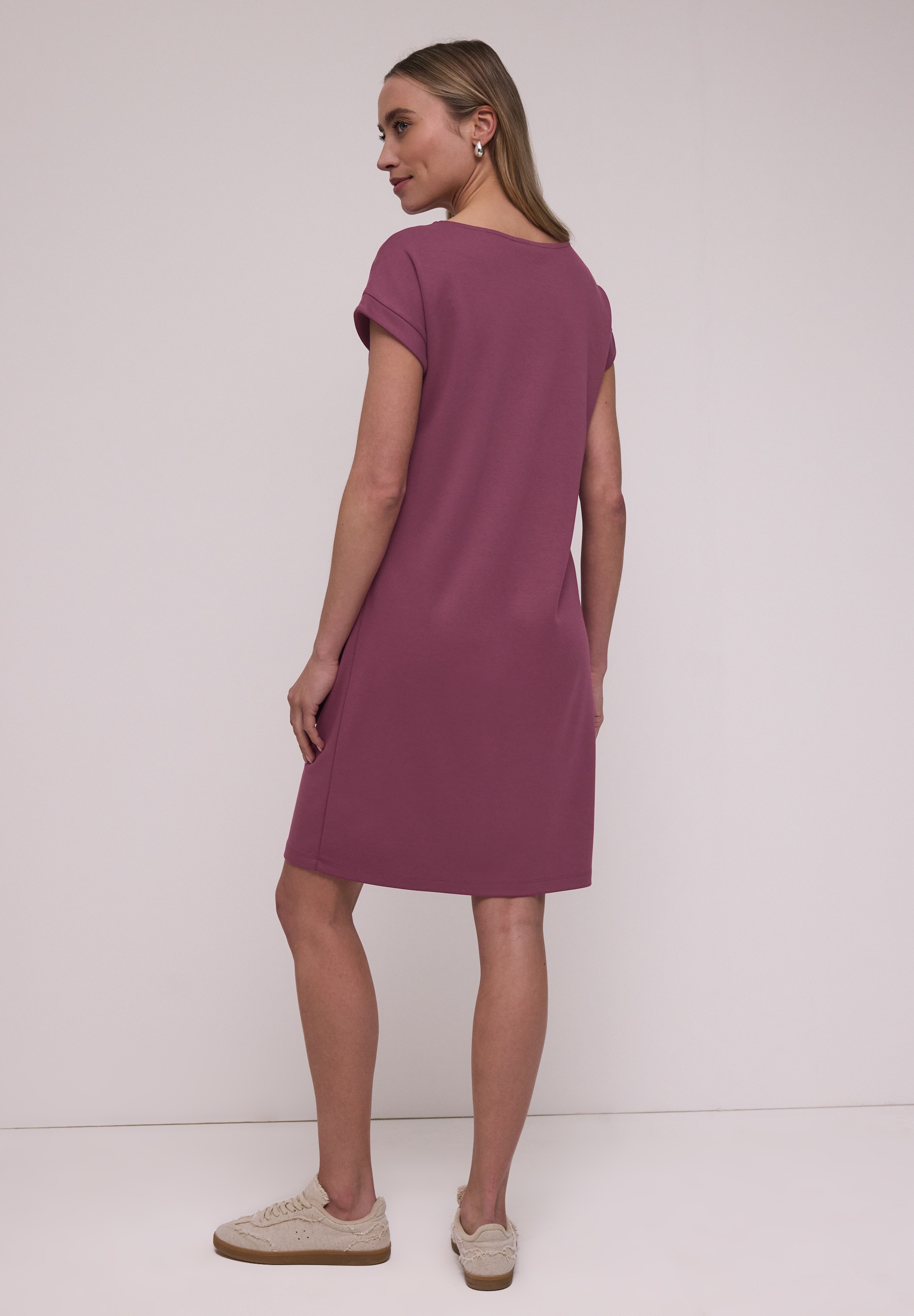 STREET ONE Jerseykleid Ohne Taschen knielang günstig online kaufen