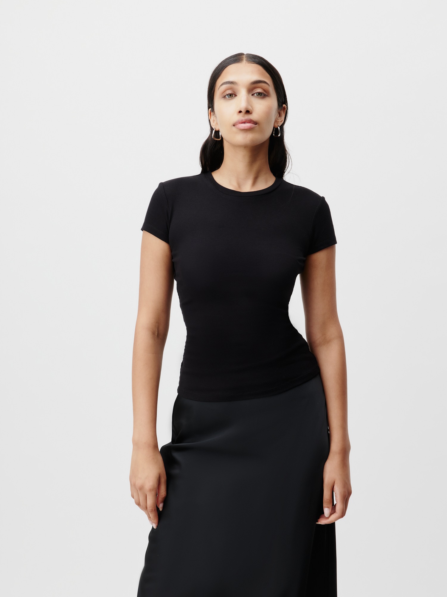 LeGer T-Shirt "Cindy, LeGer by Lena Gercke" Figurbetont mit Rundhalsausschn günstig online kaufen