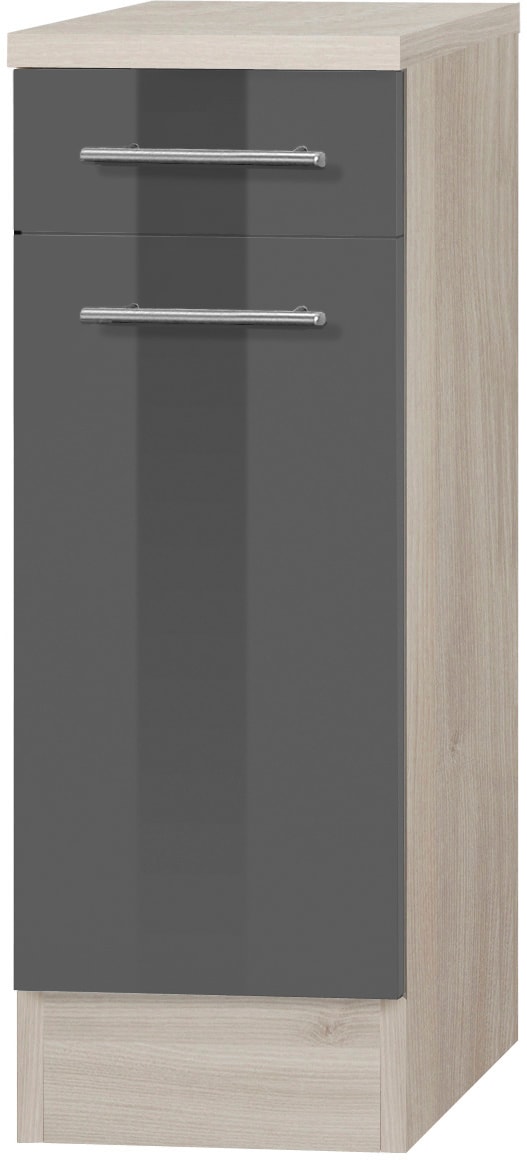 OPTIFIT Unterschrank »Bern«, 30 cm breit, mit 1 Tür und Schubkasten, mit  höhenverstellbaren Füßen | BAUR | Sockelblenden